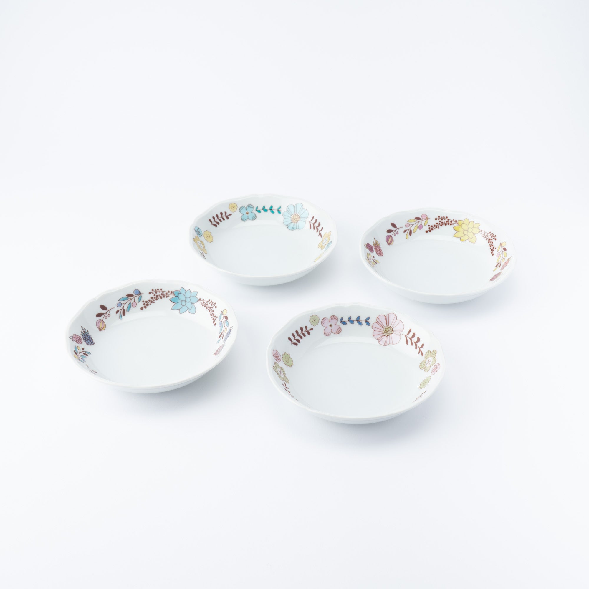 Spring Garland Medium Bowl
