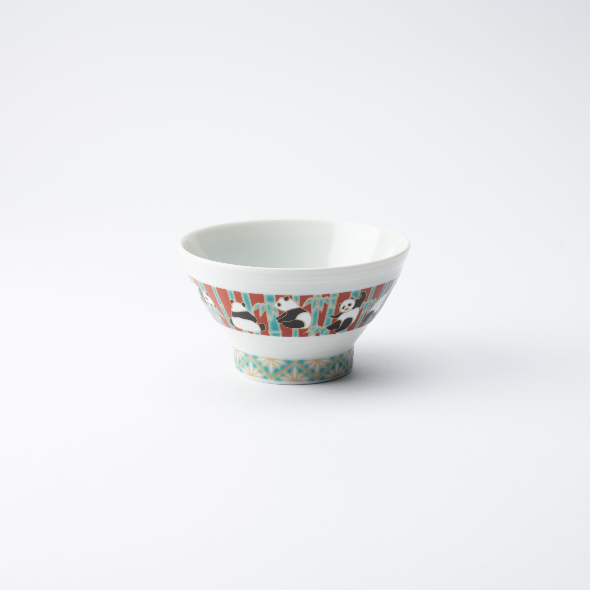 Rings of Color Japanese Rice Bowl