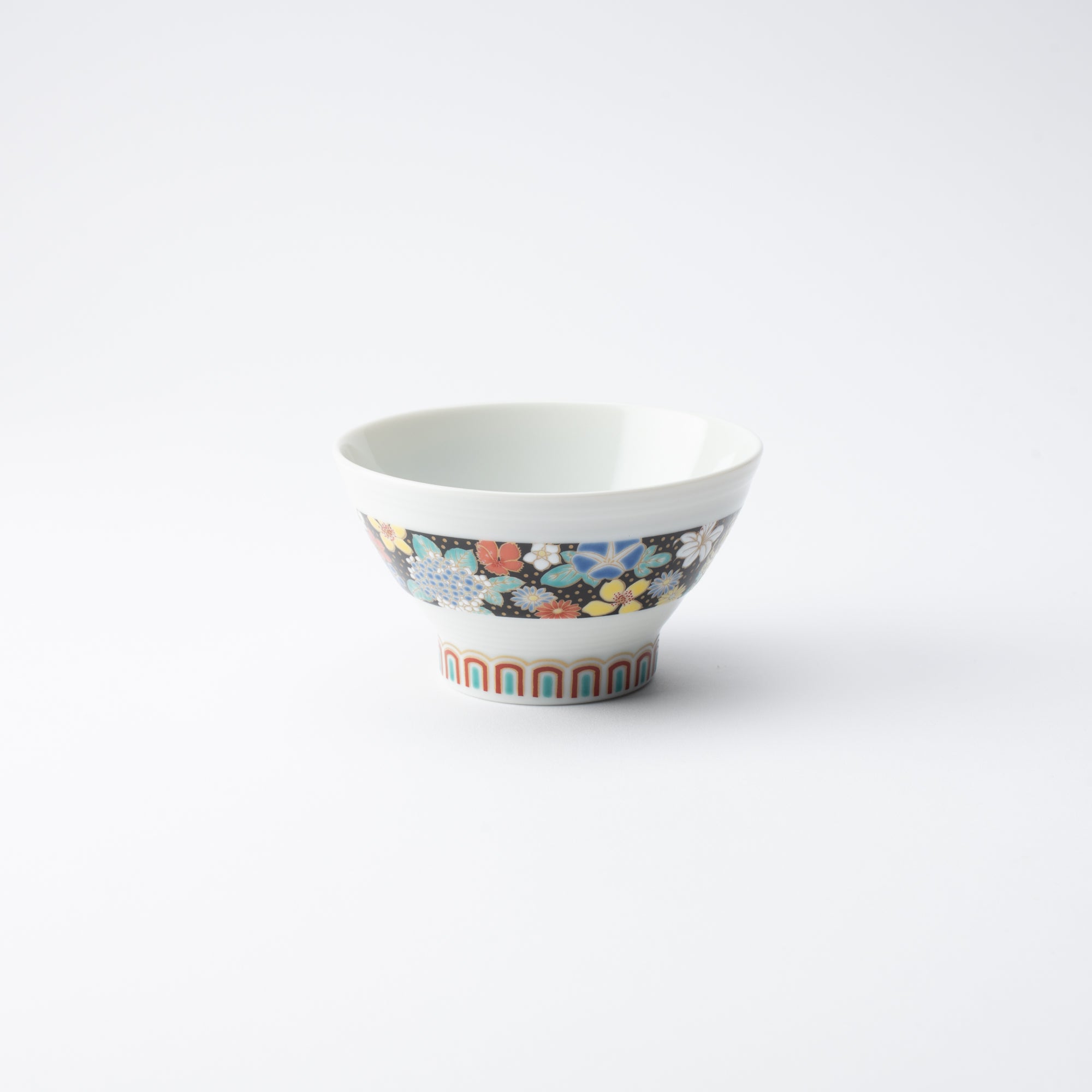 Rings of Color Japanese Rice Bowl