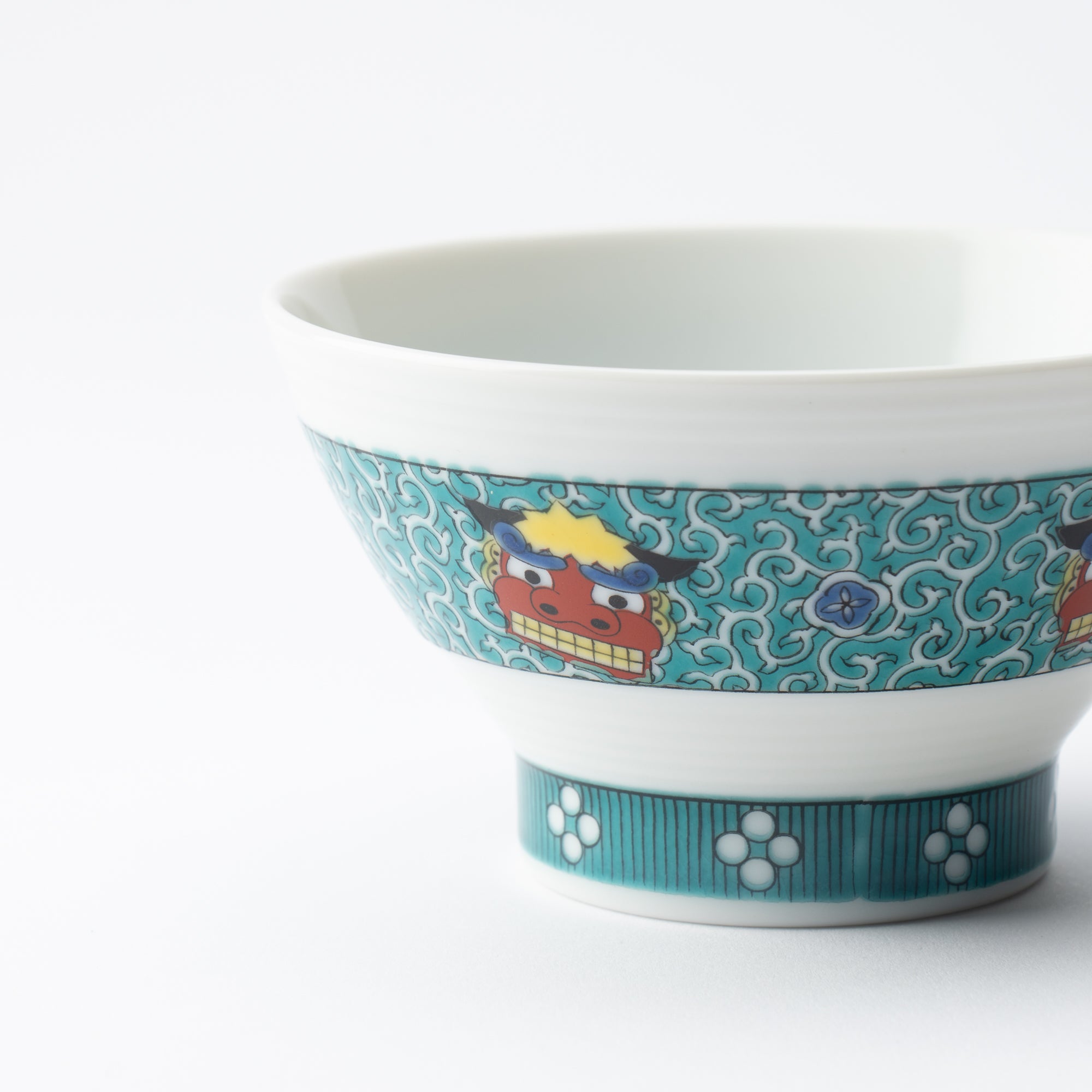 Rings of Color Japanese Rice Bowl