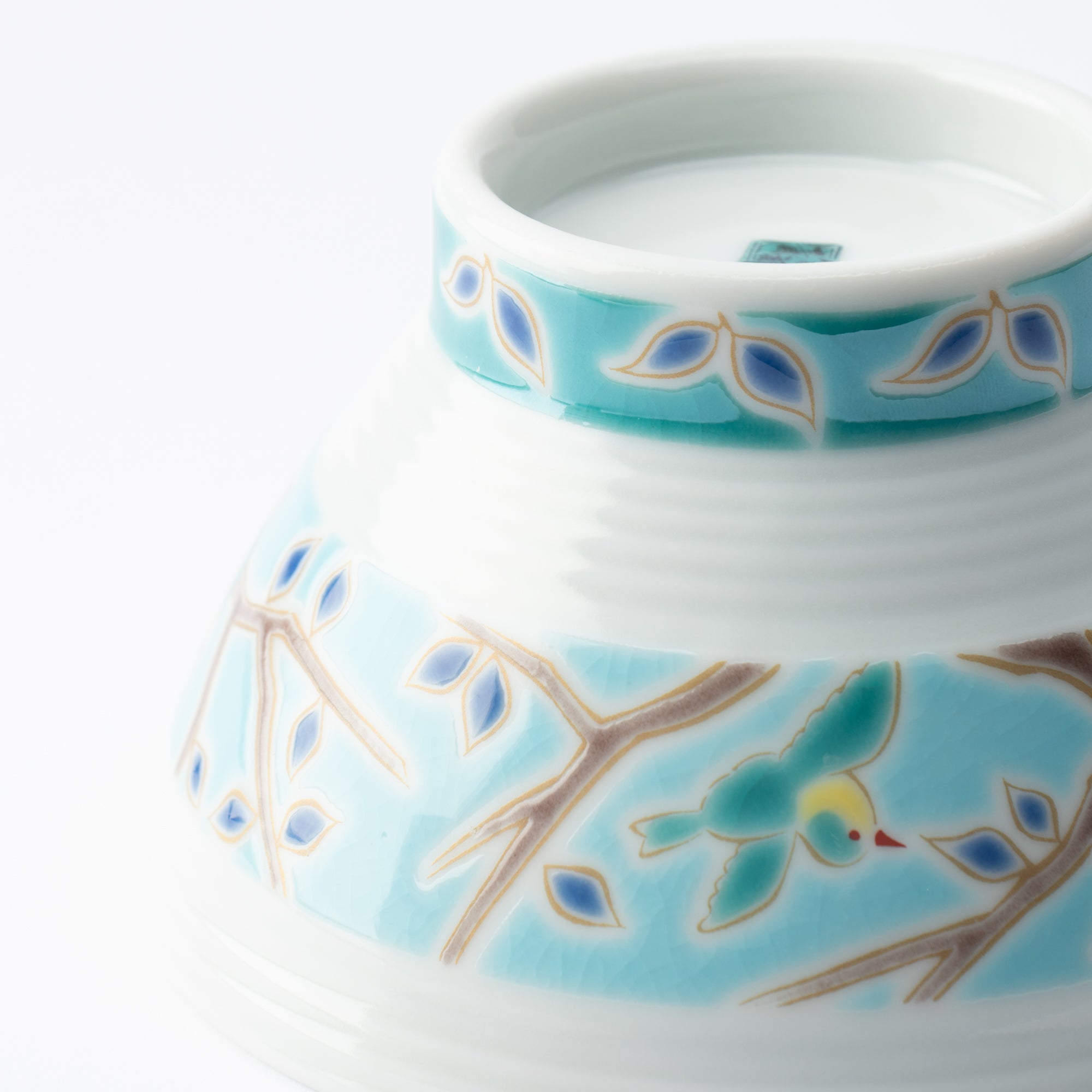 Rings of Color Japanese Rice Bowl