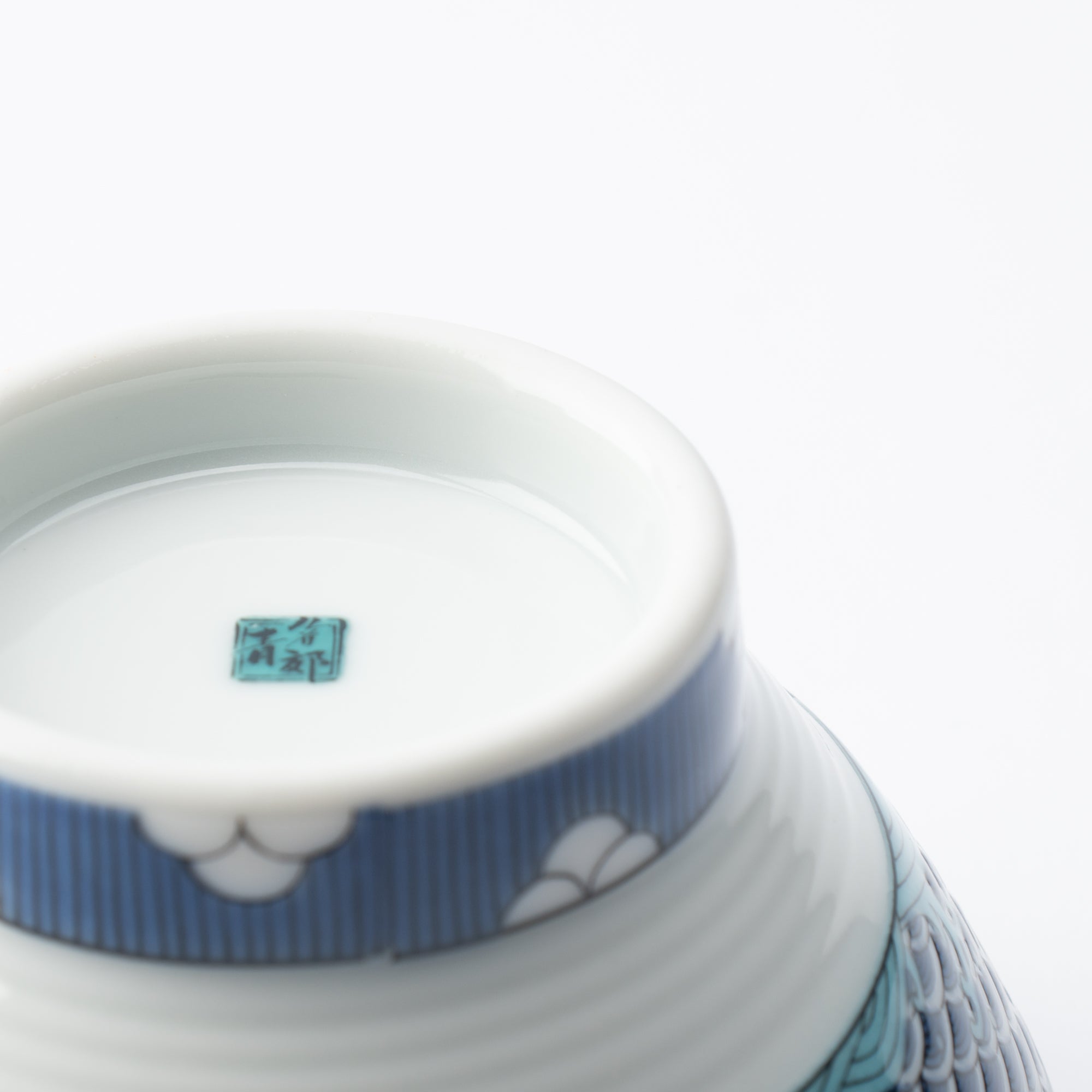Rings of Color Japanese Rice Bowl