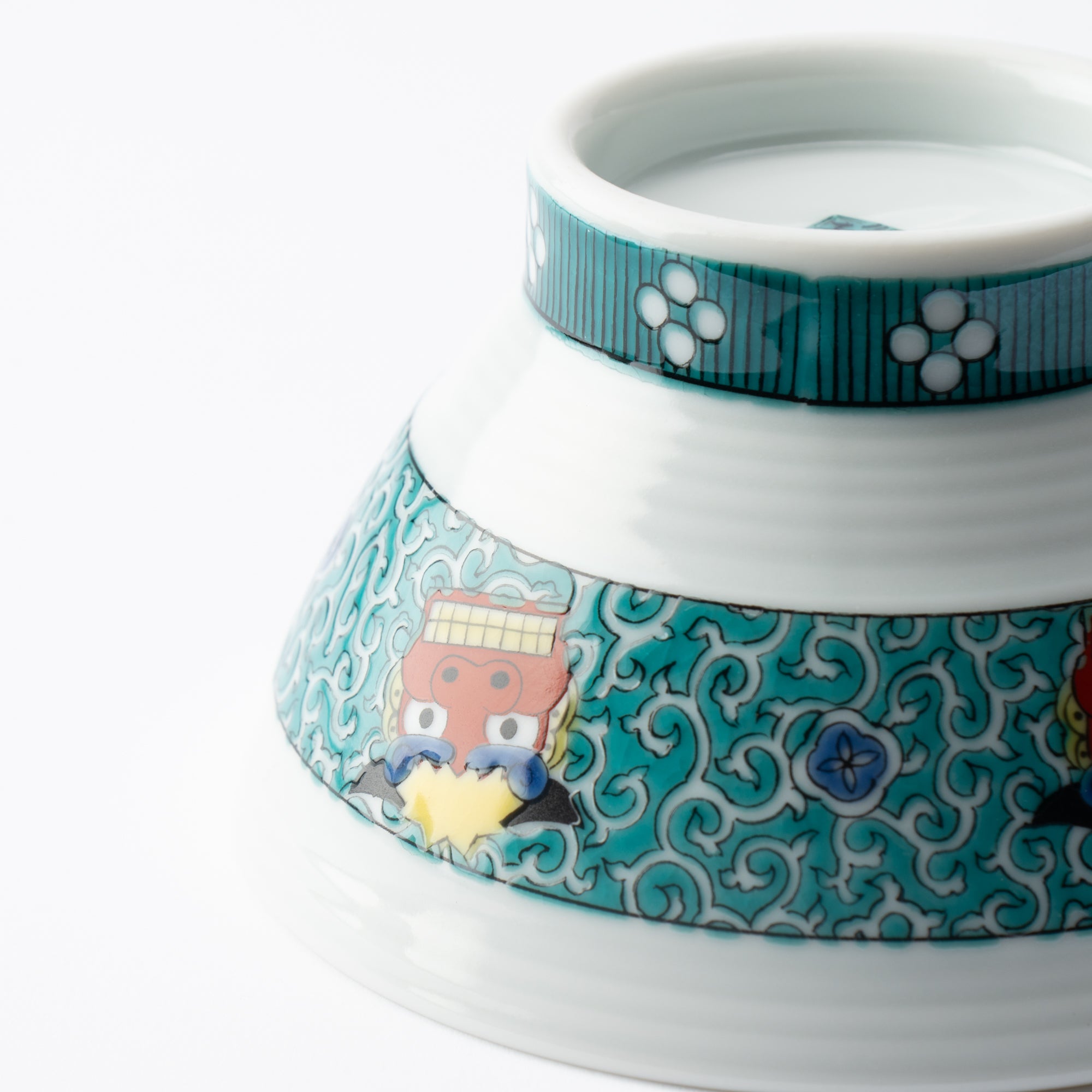 Rings of Color Japanese Rice Bowl