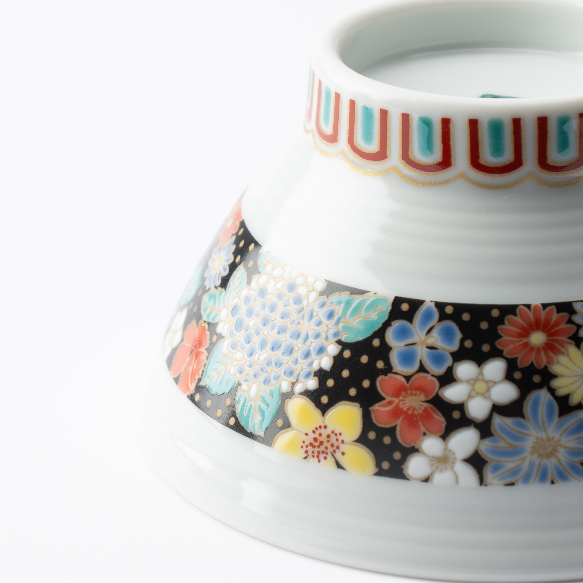 Rings of Color Japanese Rice Bowl