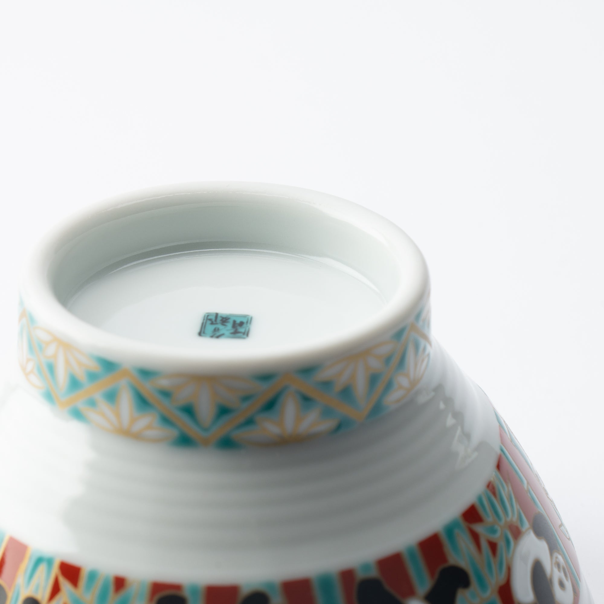 Rings of Color Japanese Rice Bowl