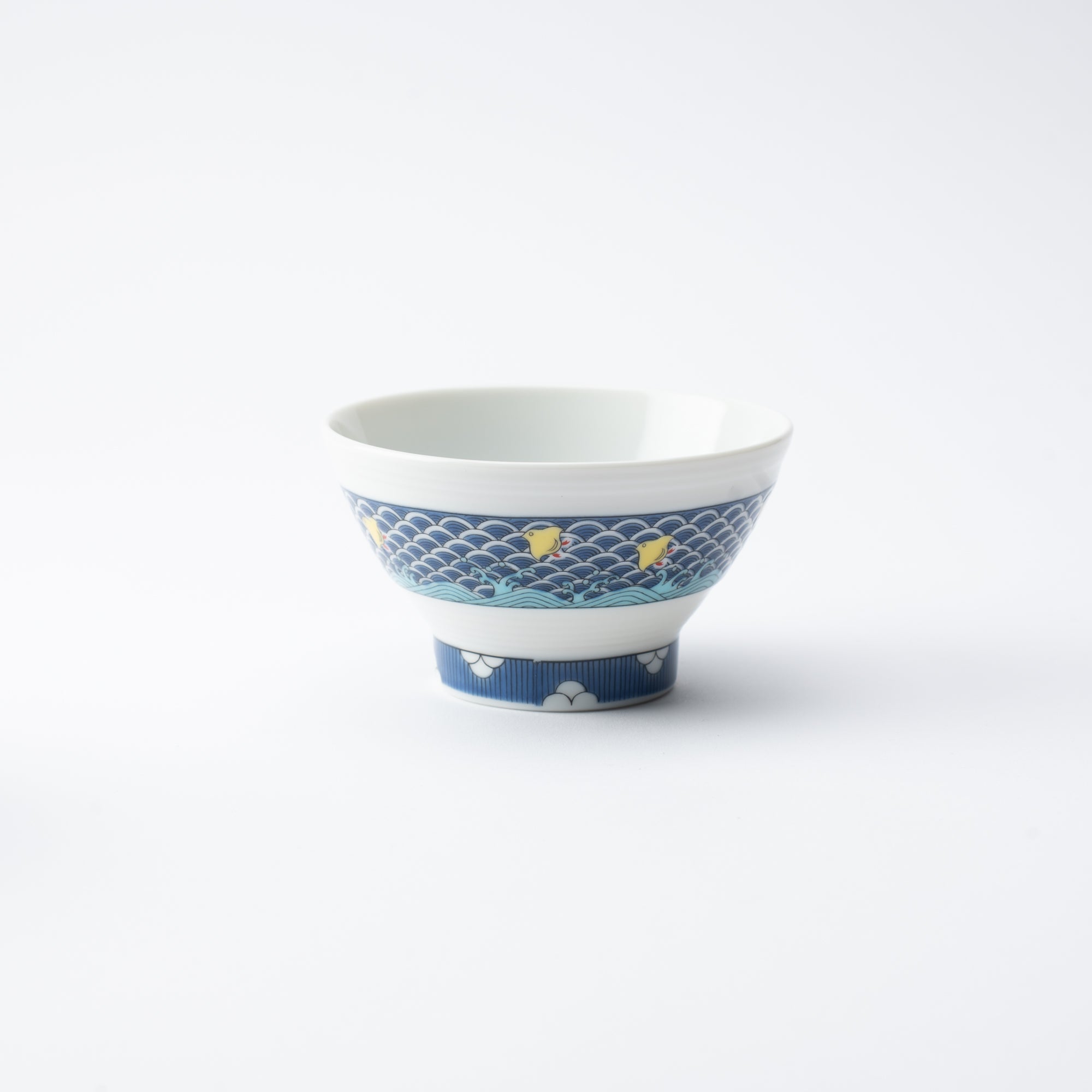 Rings of Color Japanese Rice Bowl