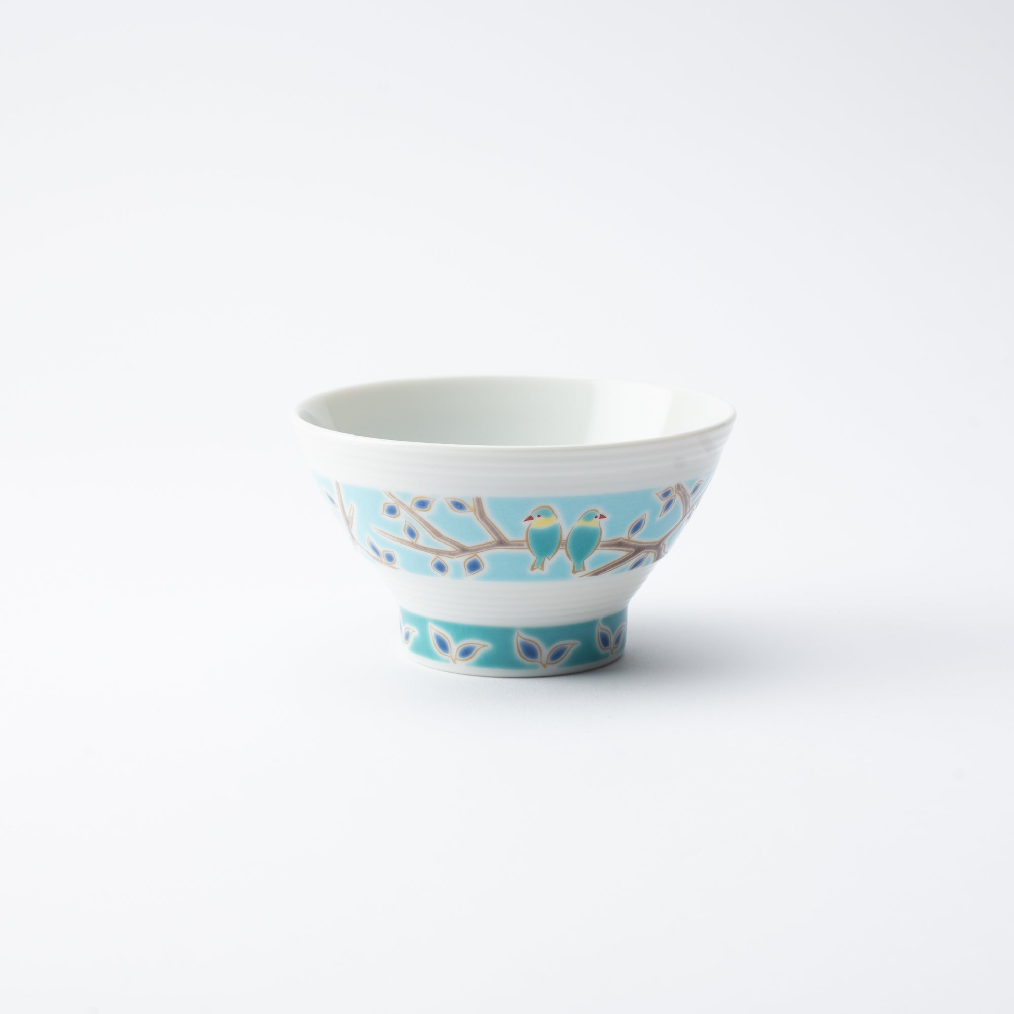 Rings of Color Japanese Rice Bowl