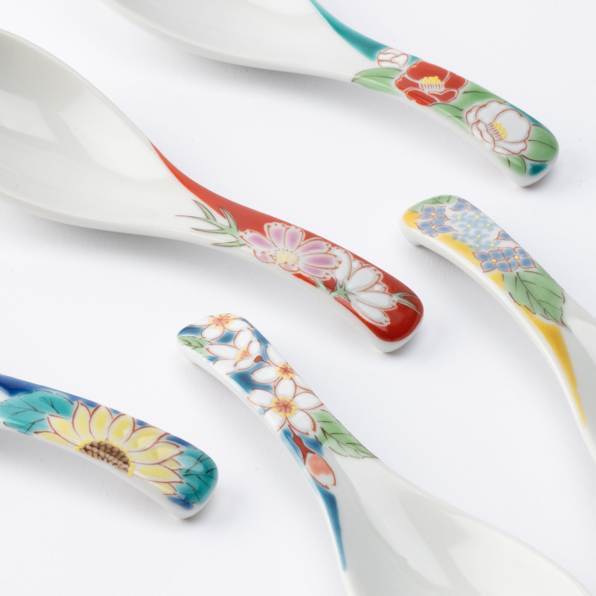 Seasonal Flowers Ramen Spoon