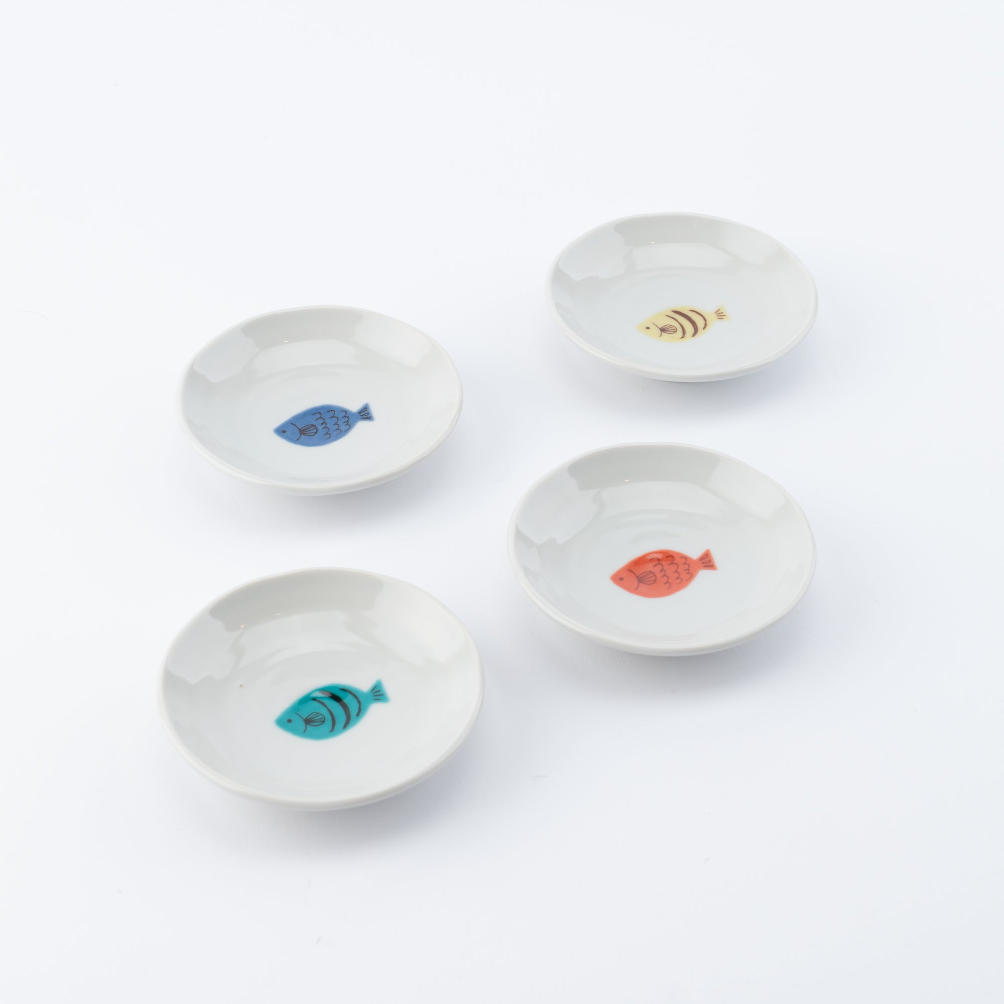 Tiny Fish Sauce Plate Set