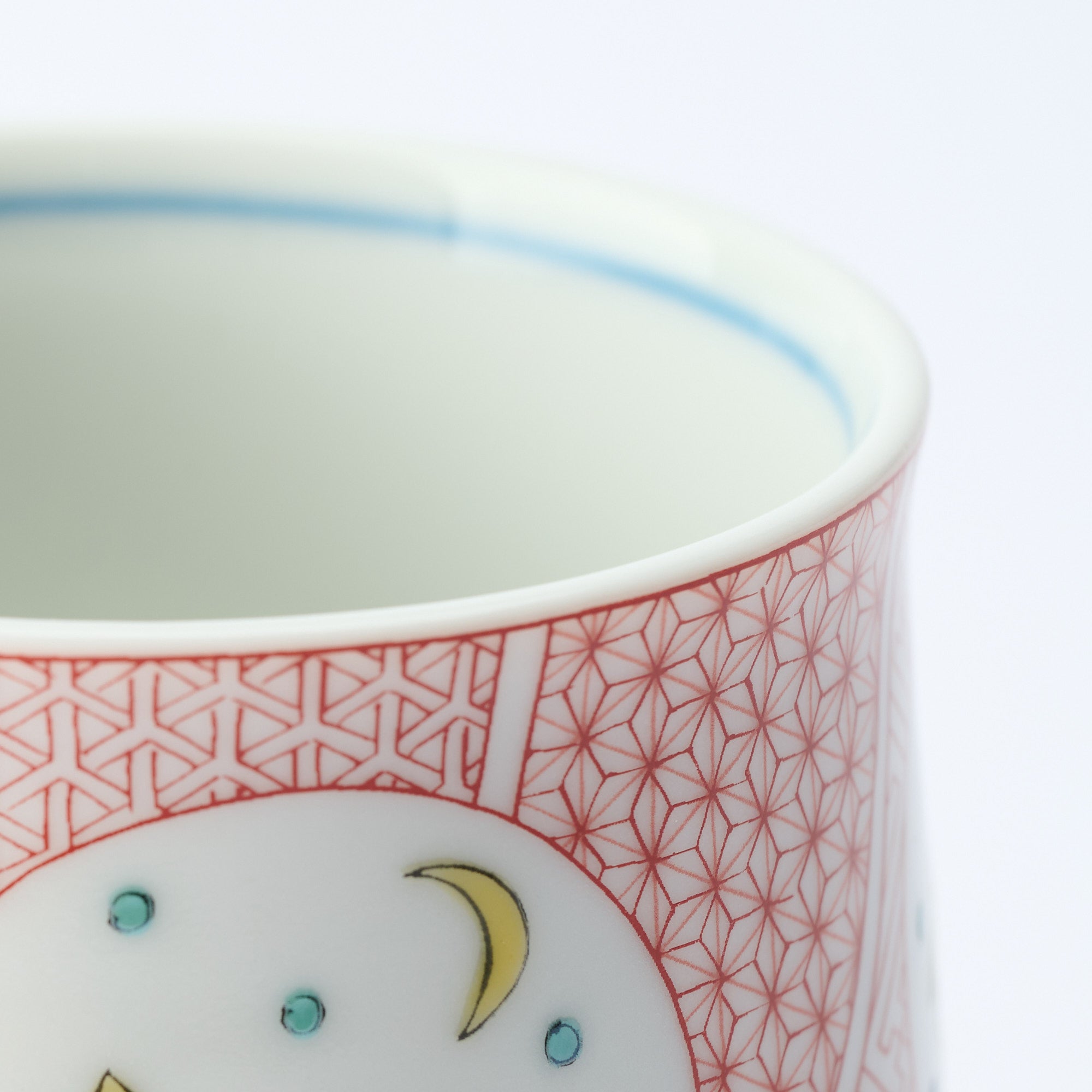 Akae Rabbit Yunomi Japanese Teacup