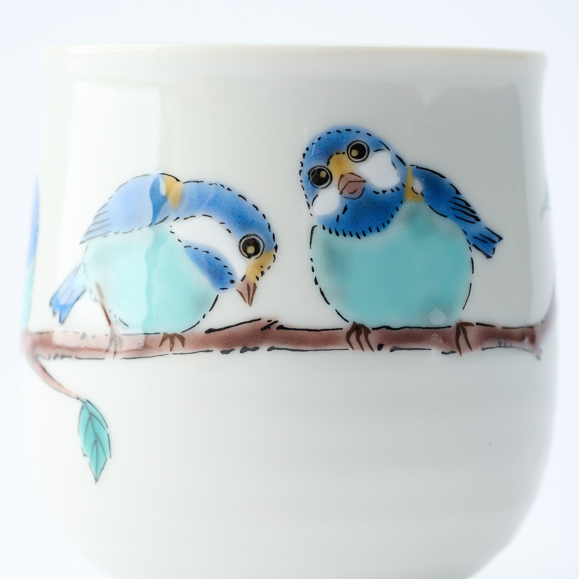 Yamagara Bird Yunomi Japanese Teacup