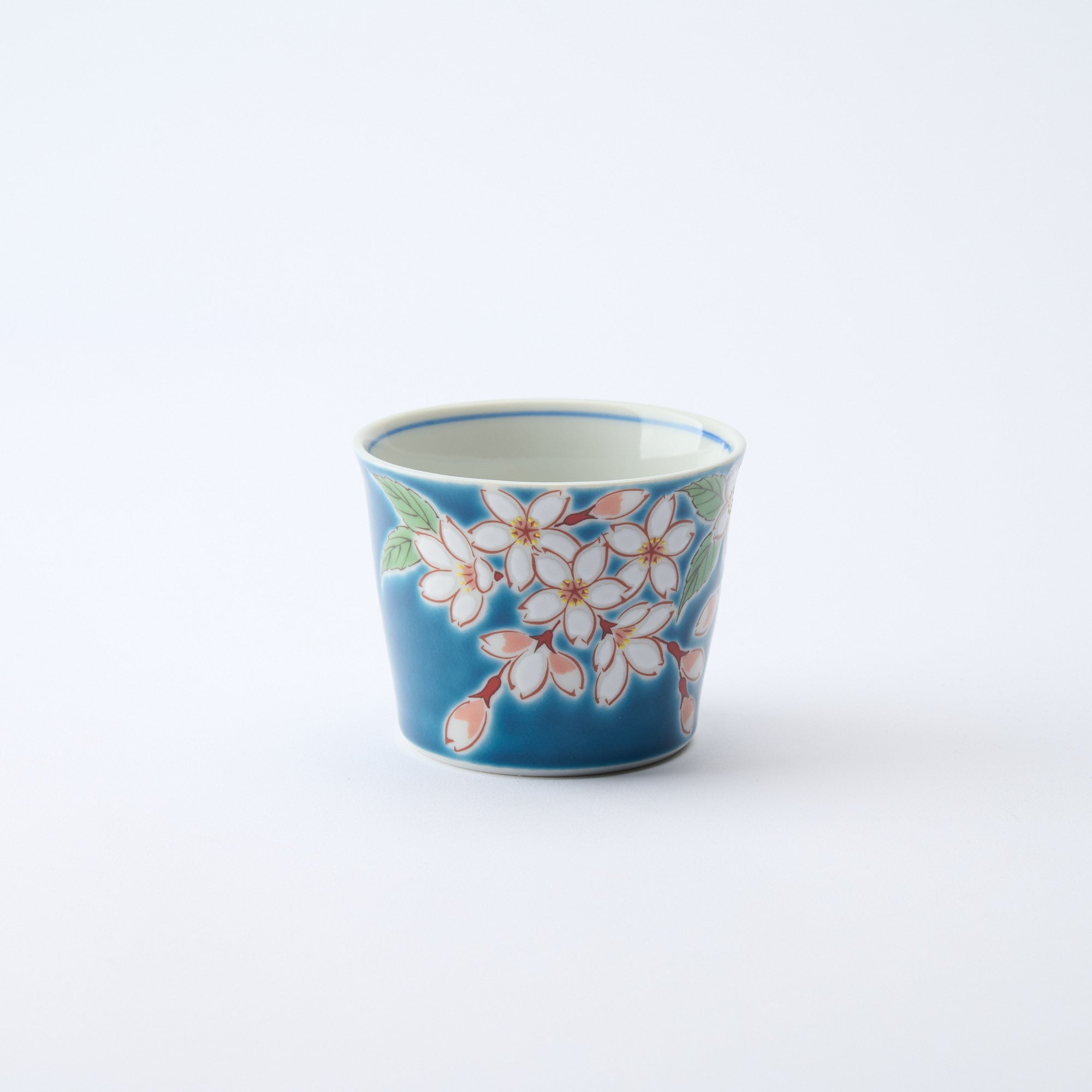 Seasonal Flowers Japanese Teacup