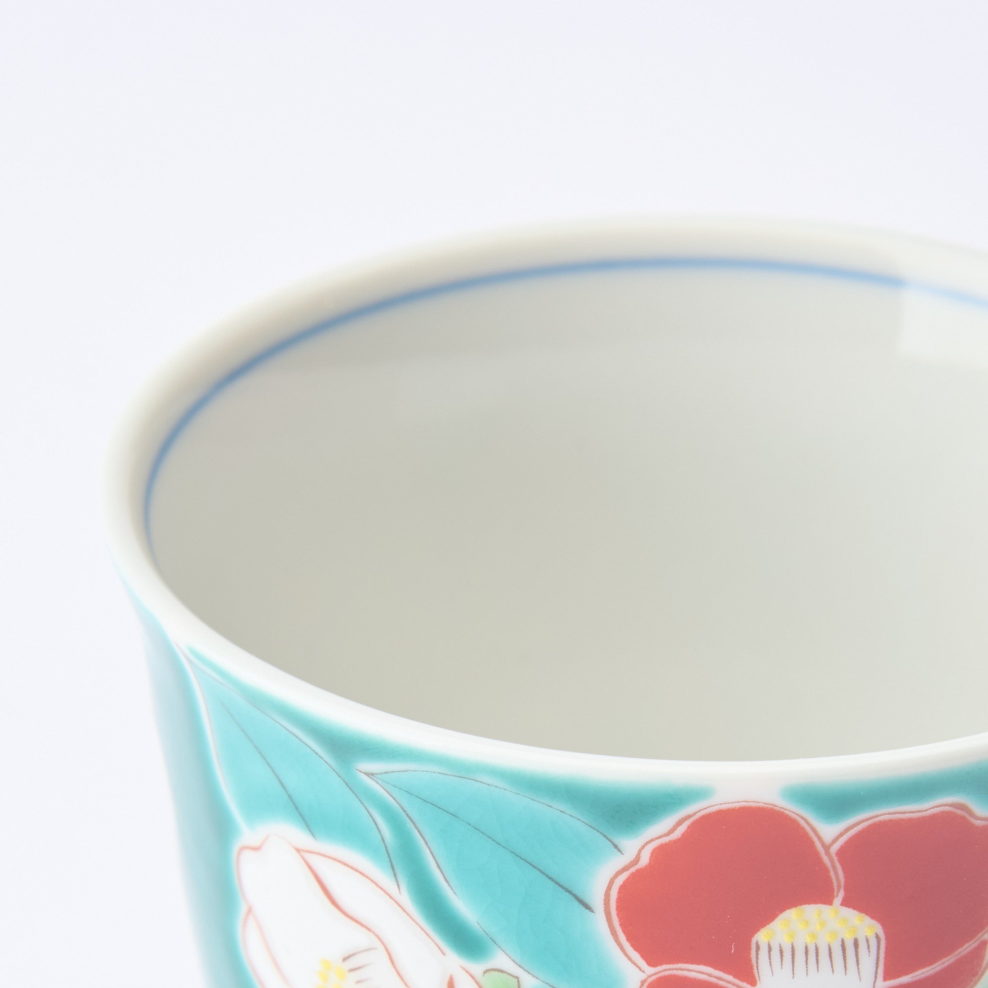 Seasonal Flowers Japanese Teacup