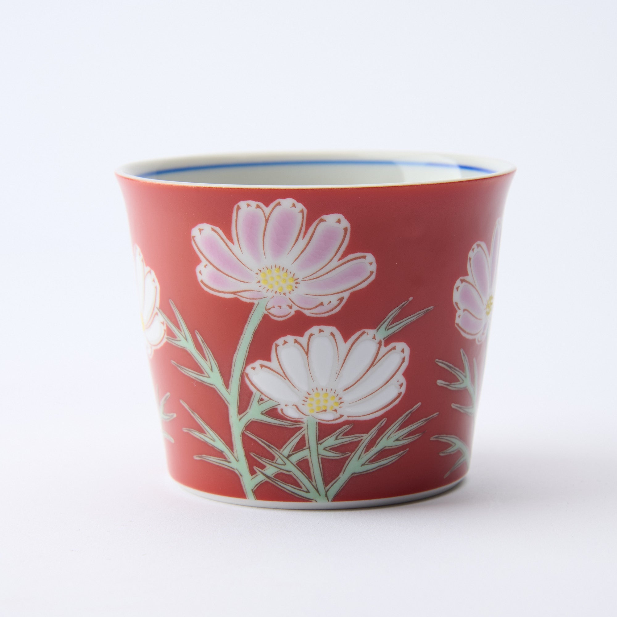 Seasonal Flowers Japanese Teacup