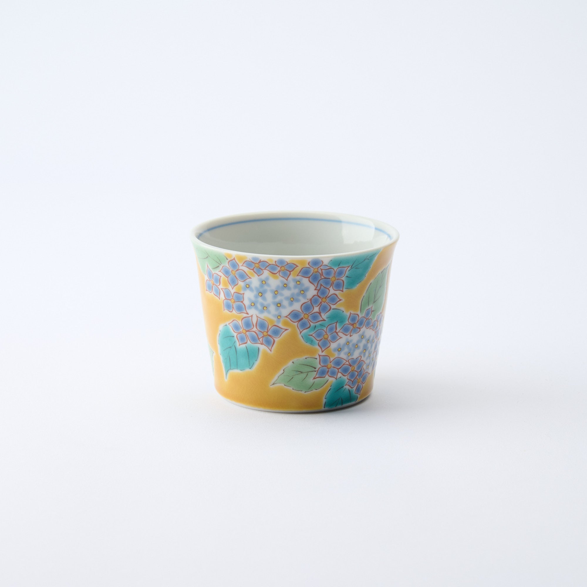Seasonal Flowers Japanese Teacup