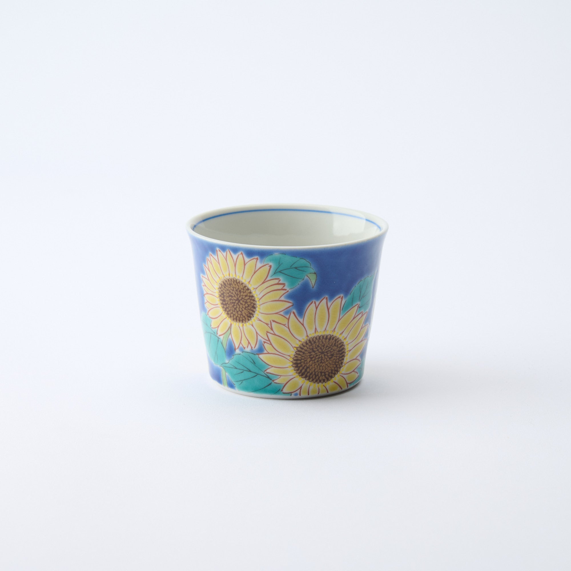 Seasonal Flowers Japanese Teacup