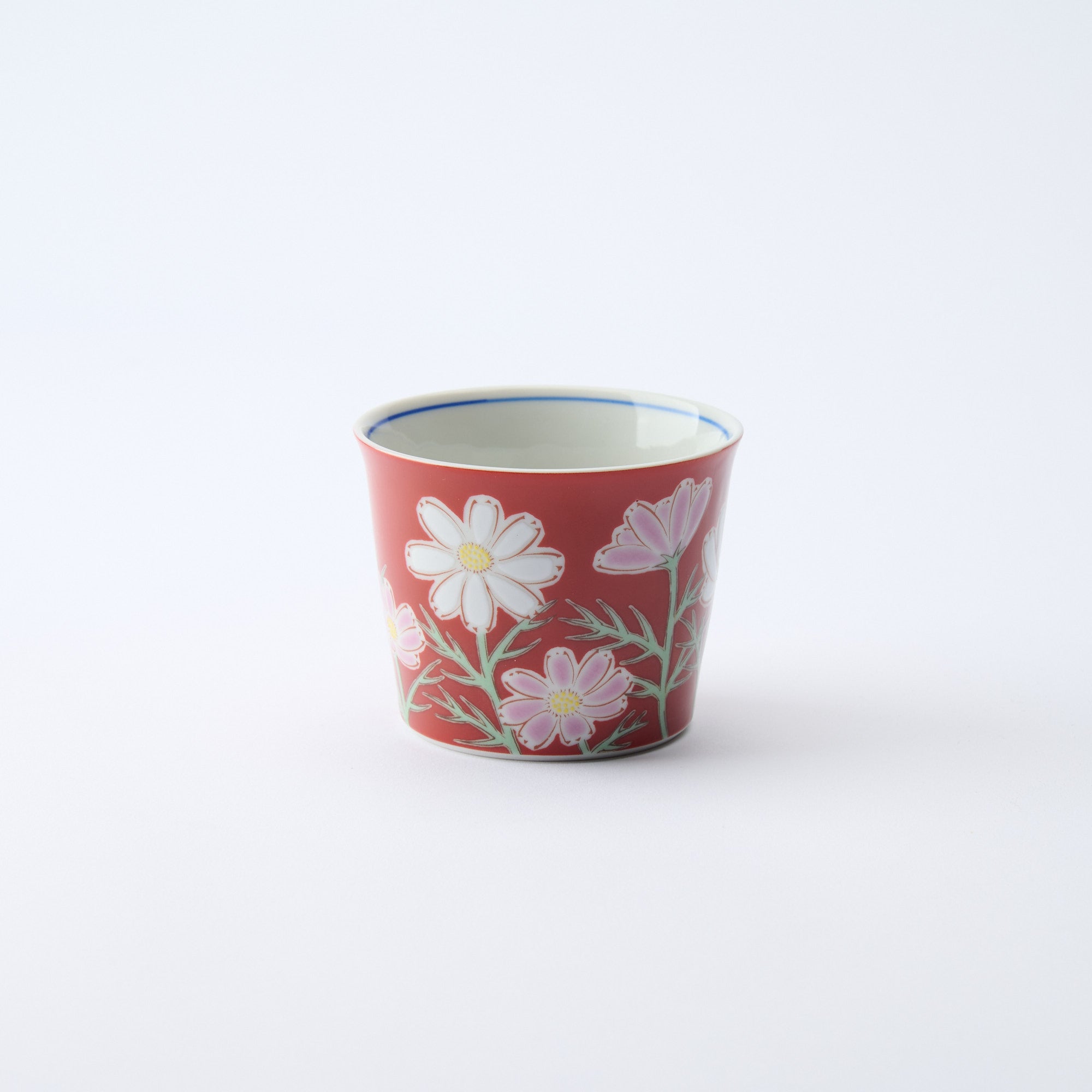 Seasonal Flowers Japanese Teacup