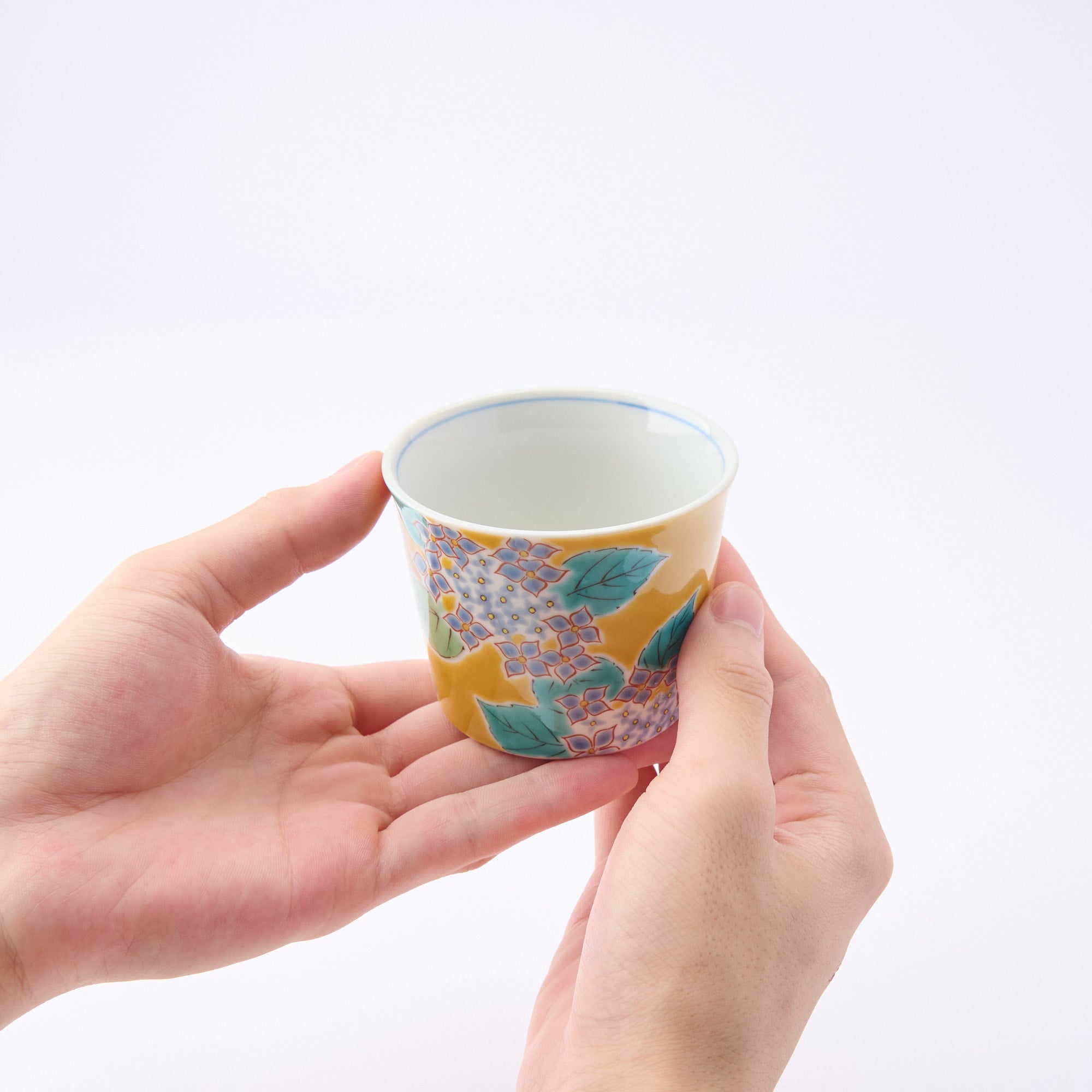 Seasonal Flowers Japanese Teacup