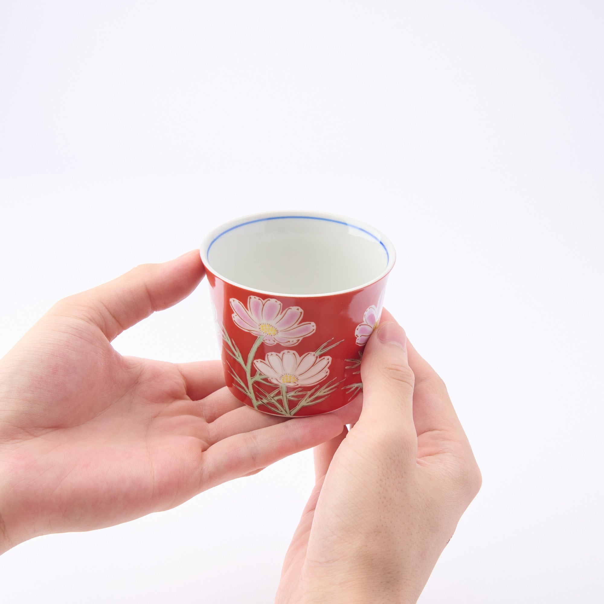 Seasonal Flowers Japanese Teacup