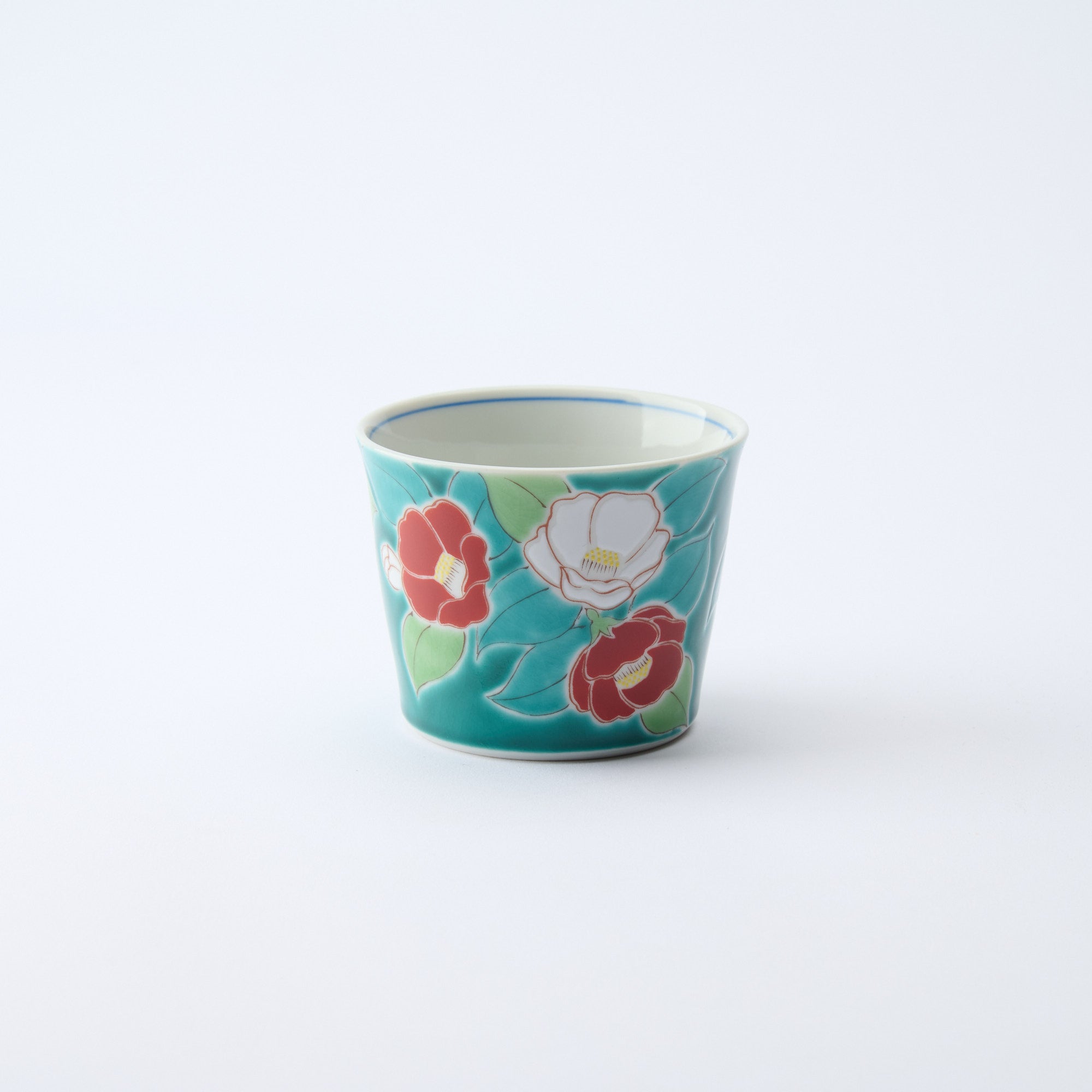 Seasonal Flowers Japanese Teacup