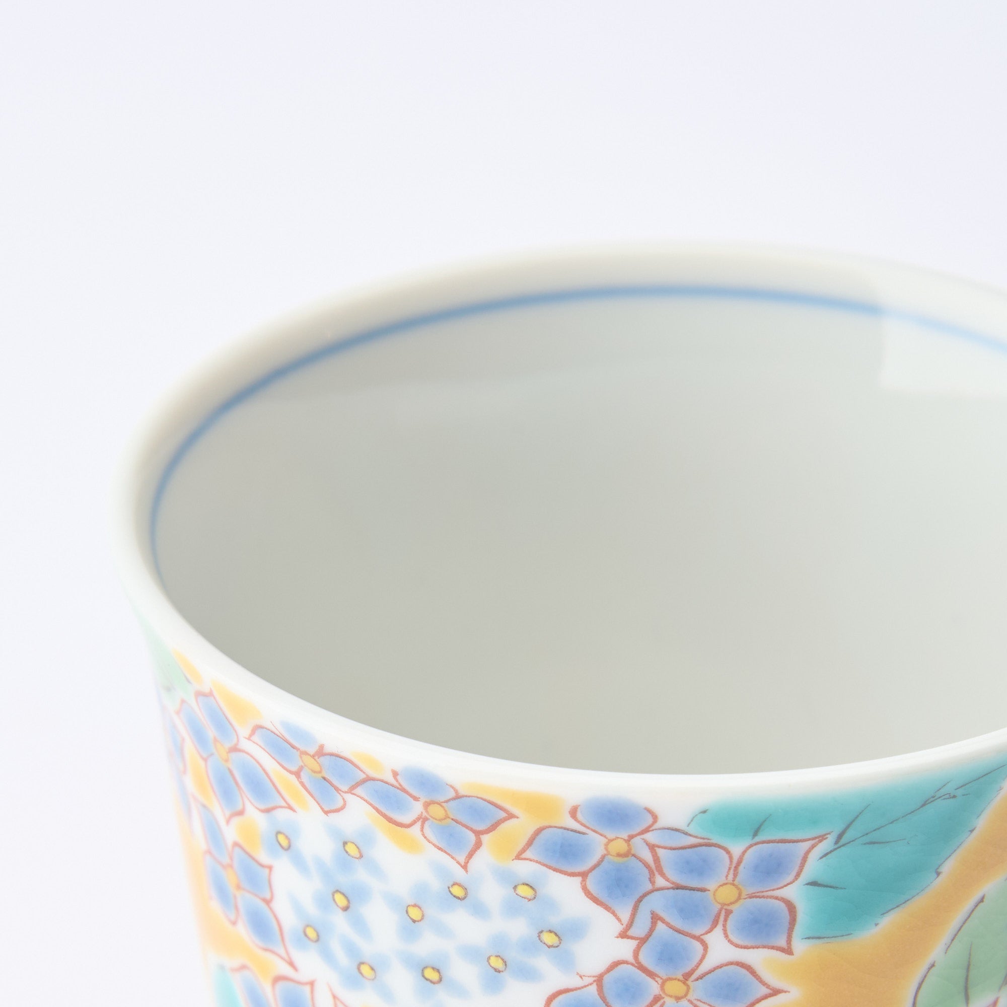 Seasonal Flowers Japanese Teacup