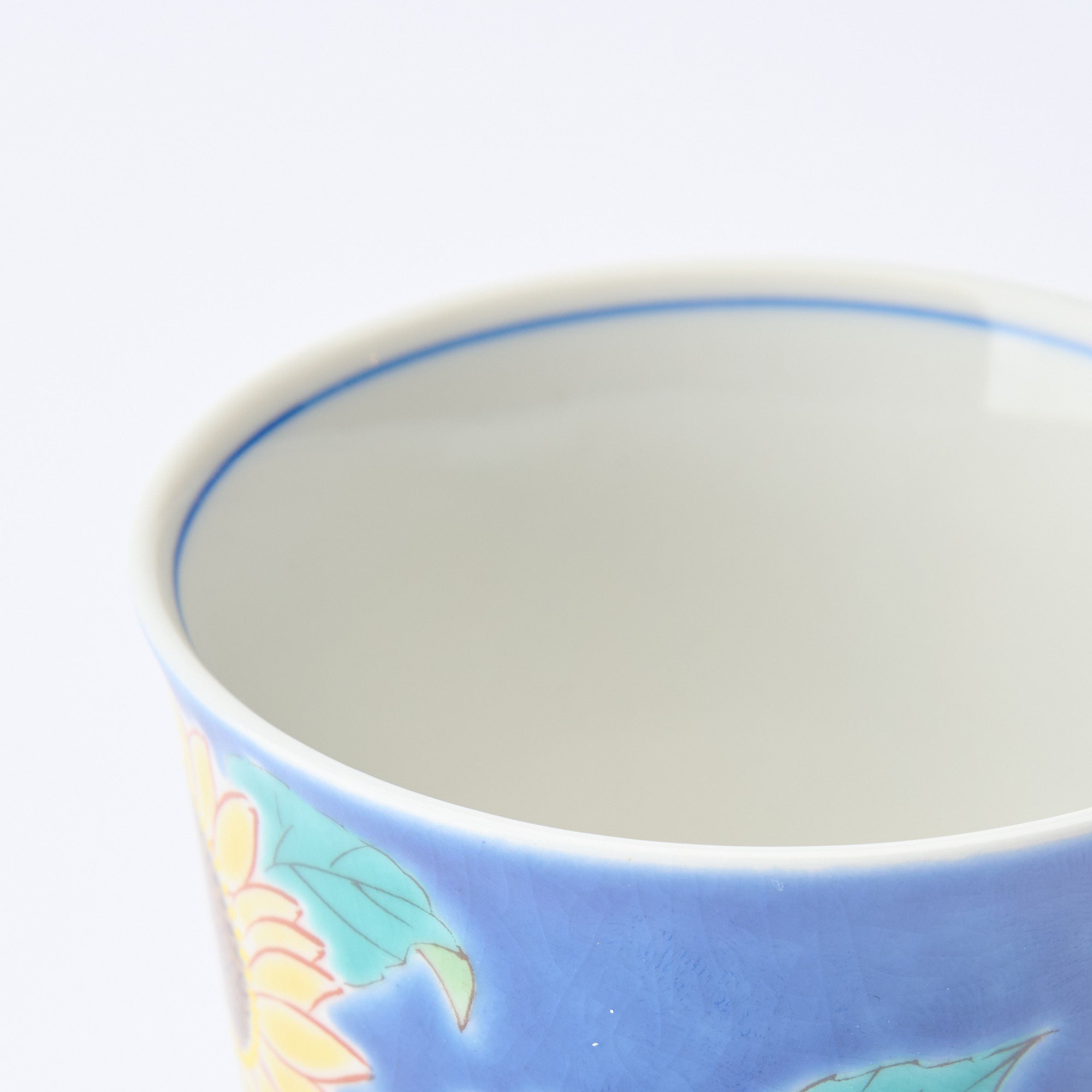 Seasonal Flowers Japanese Teacup