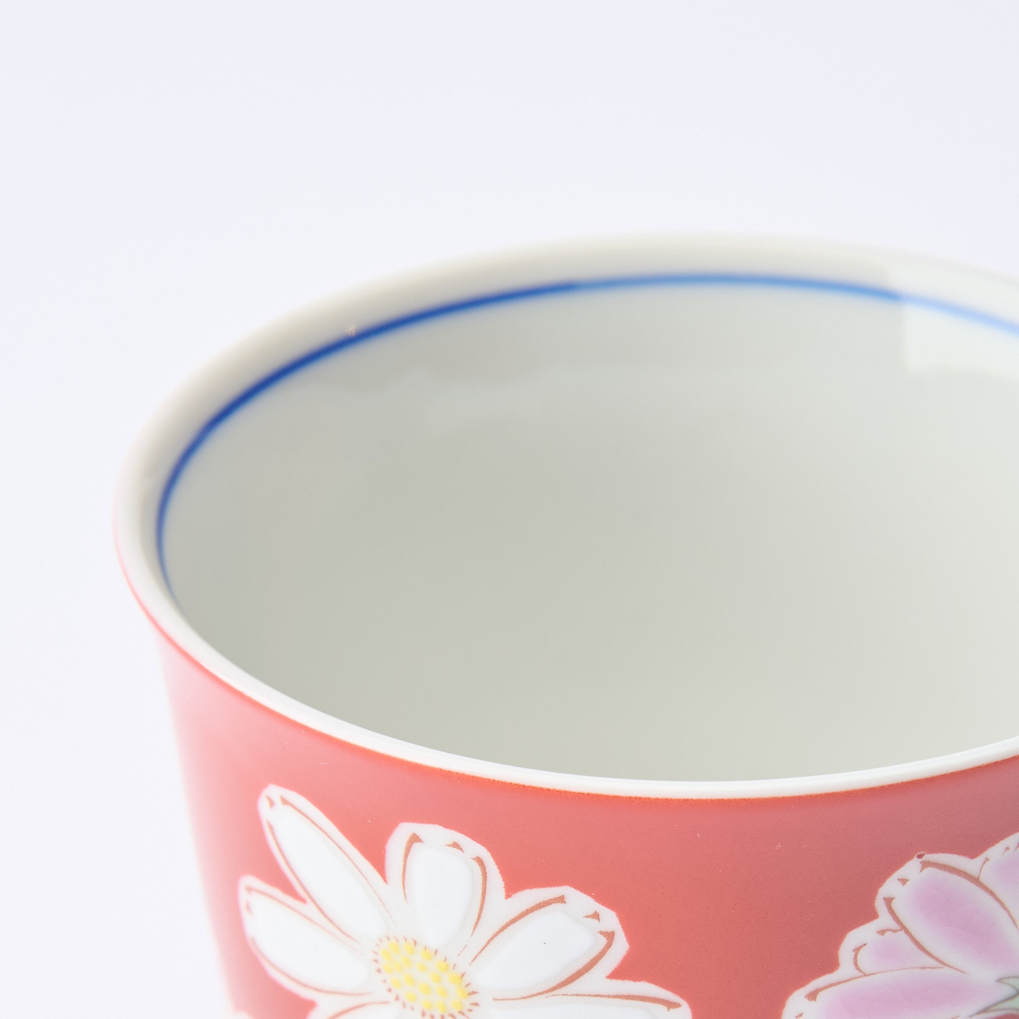 Seasonal Flowers Japanese Teacup