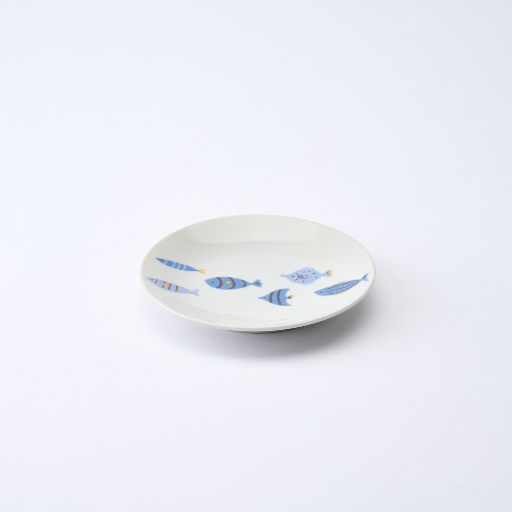 Playful Blue Sauce Plate