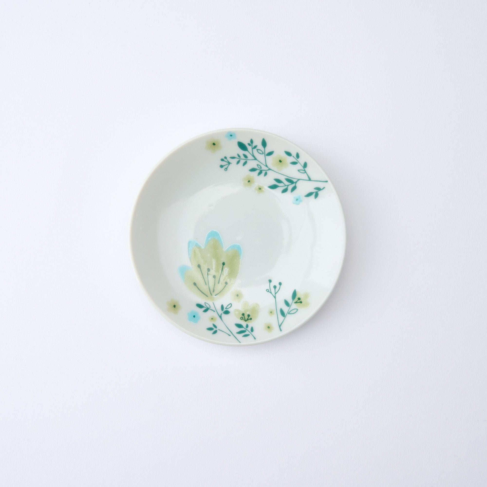 Spring Flowers Sauce Plate