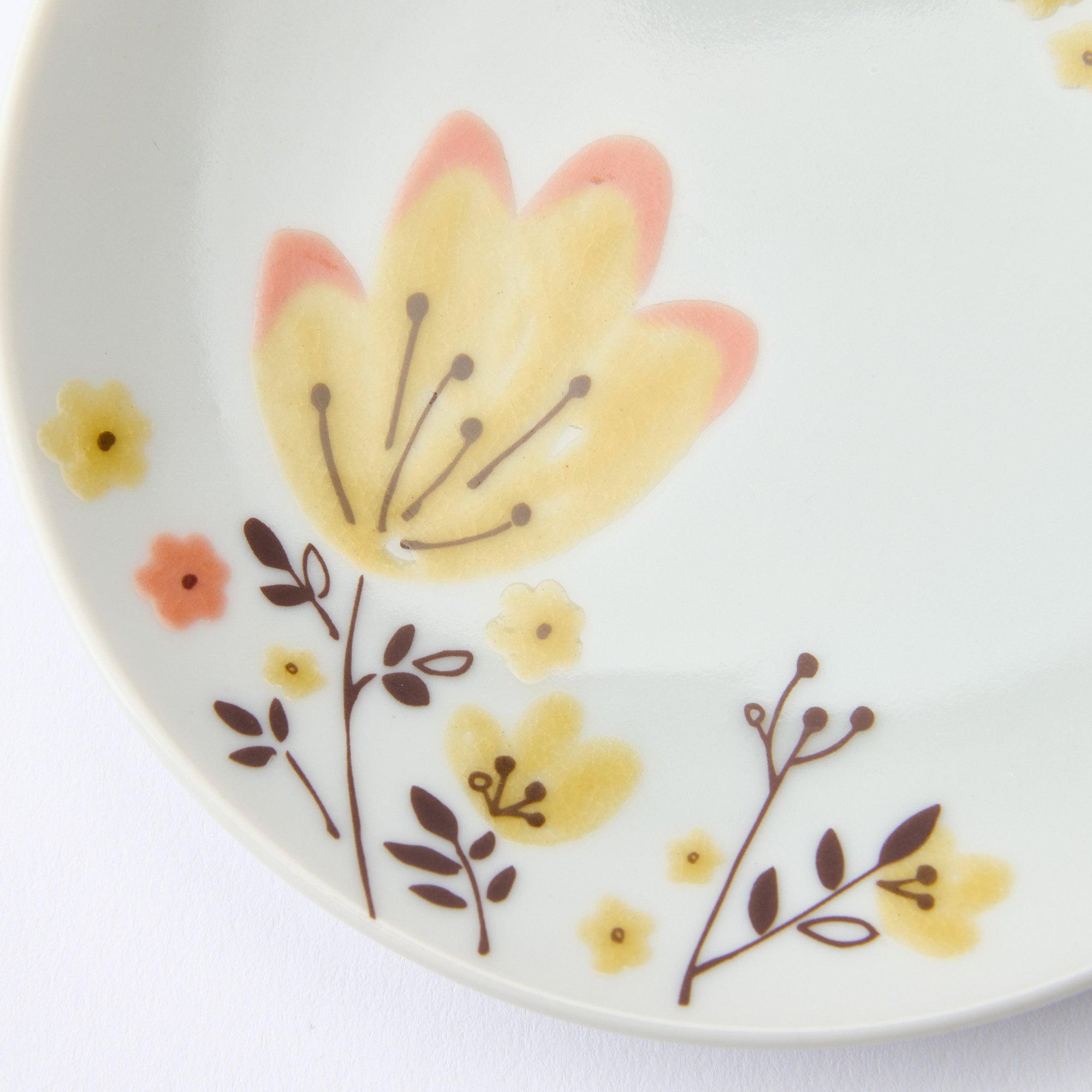Spring Flowers Sauce Plate