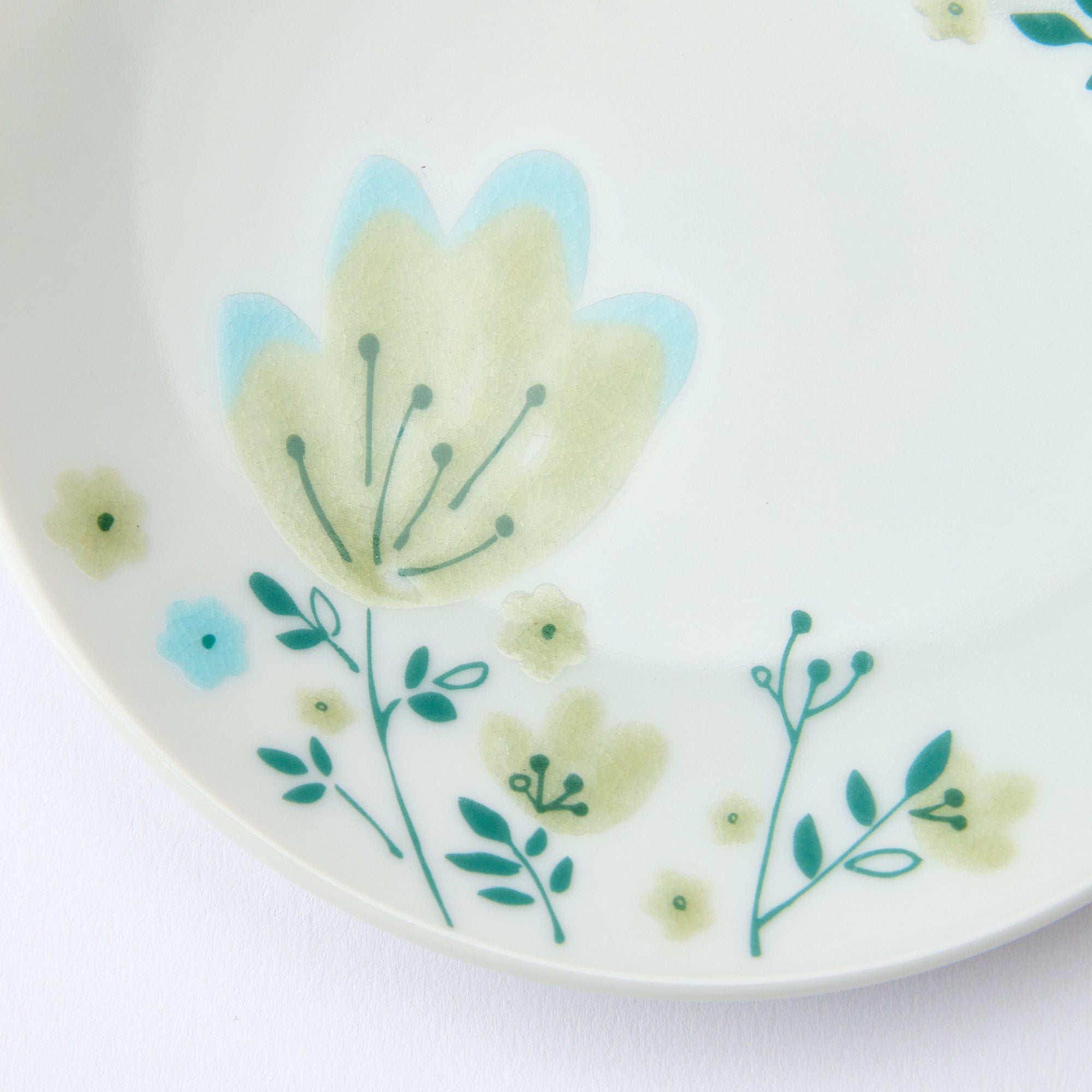 Spring Flowers Sauce Plate