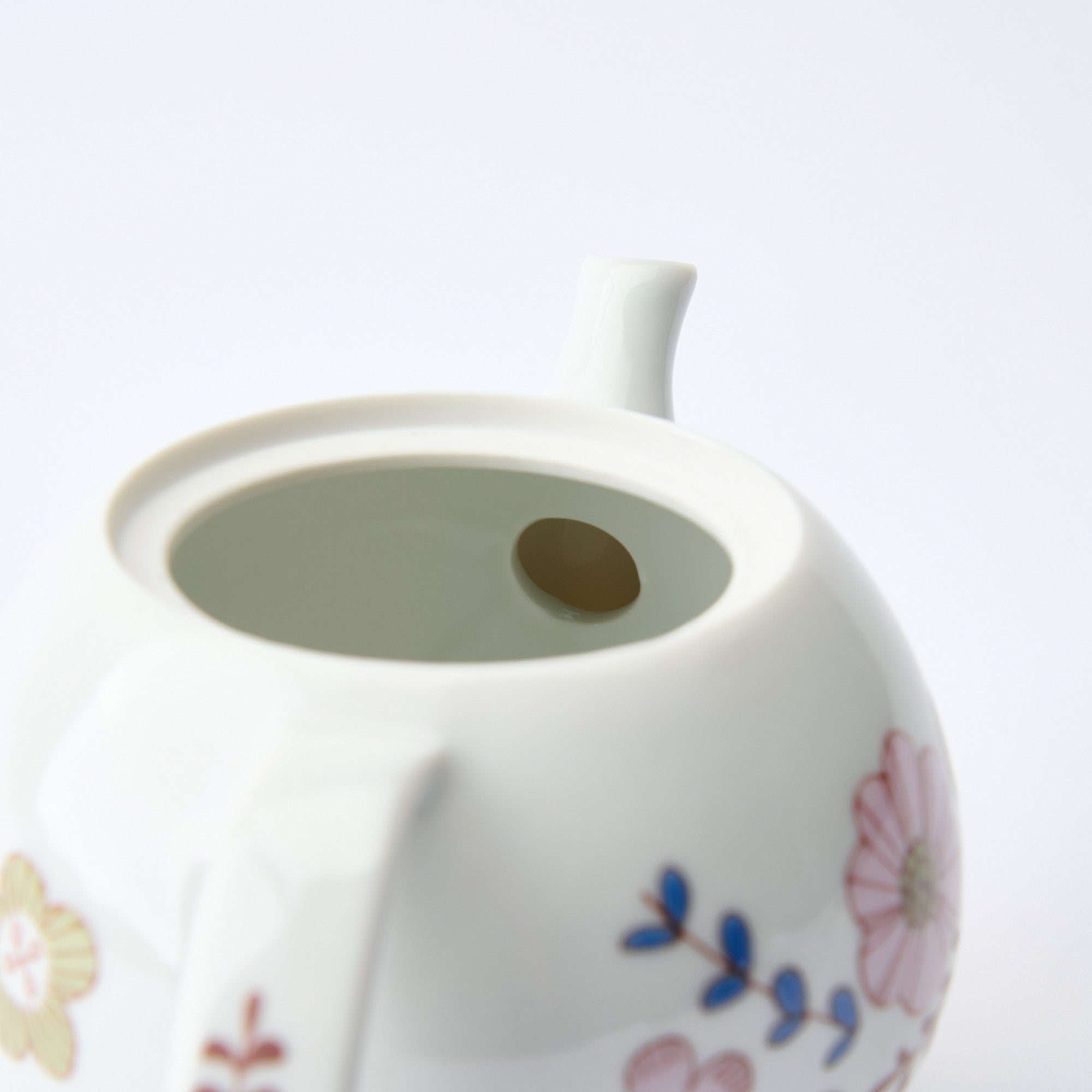 Bird and Blooms Japanese Teapot