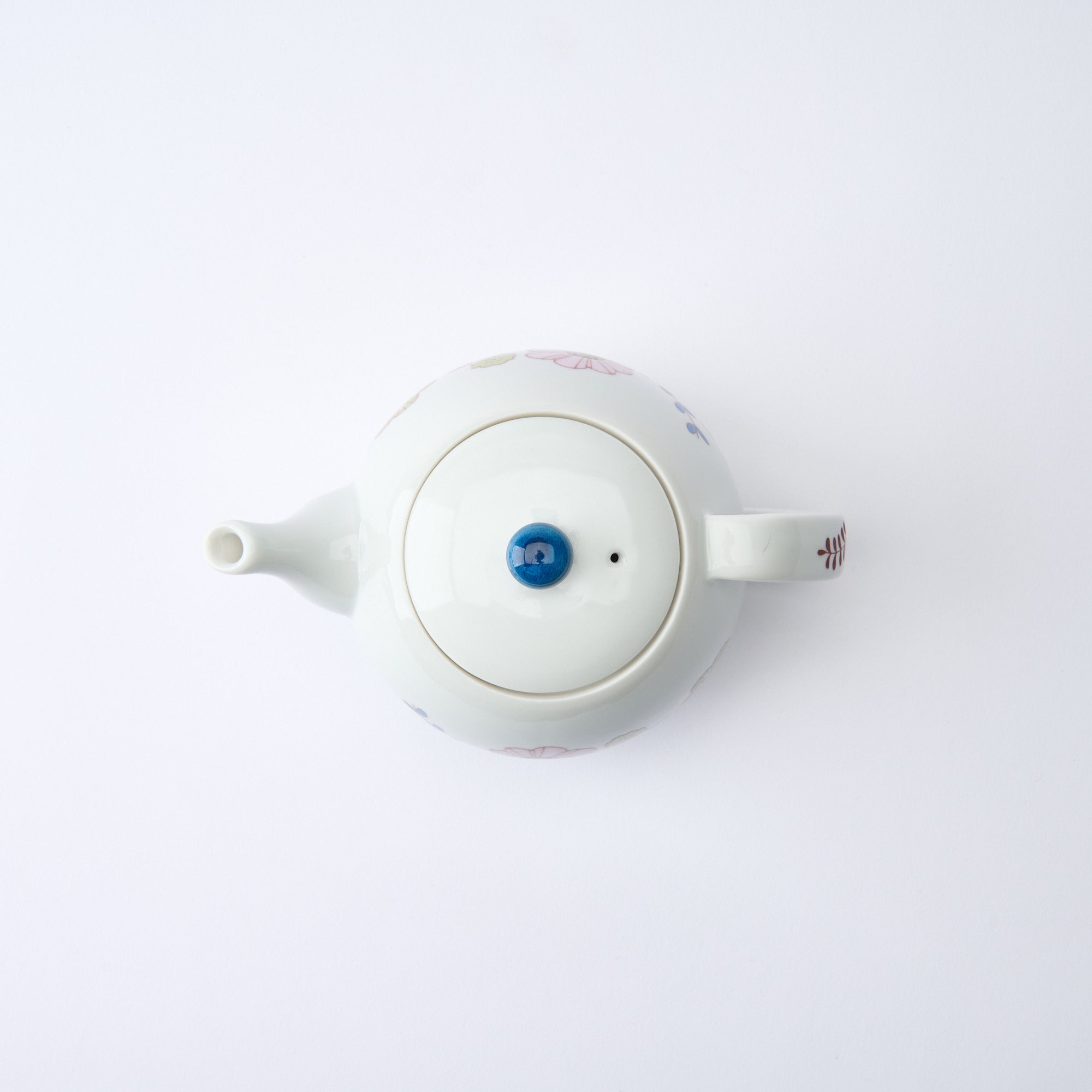 Bird and Blooms Japanese Teapot