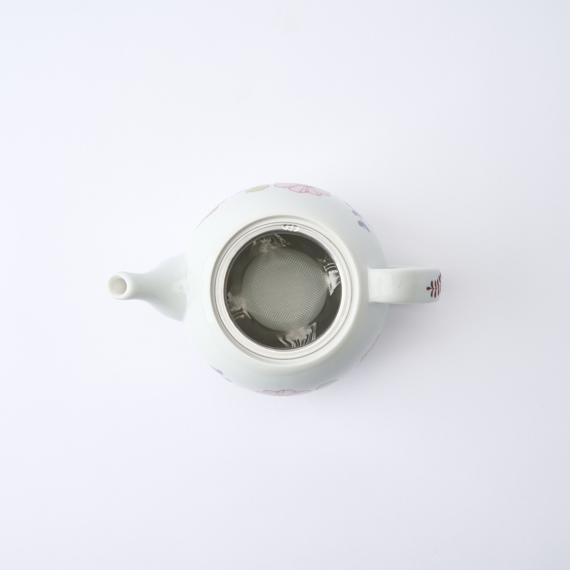 Bird and Blooms Japanese Teapot