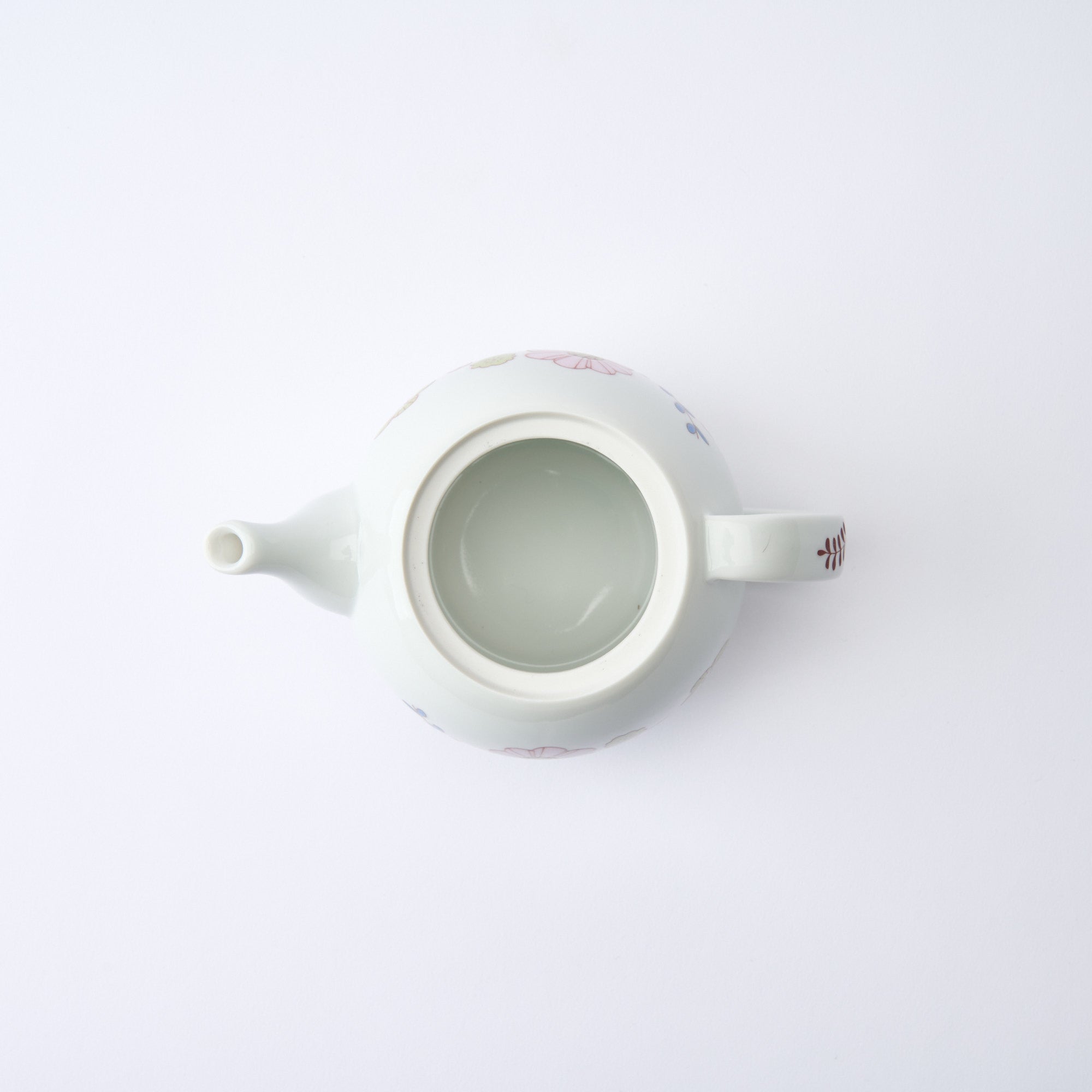 Bird and Blooms Japanese Teapot