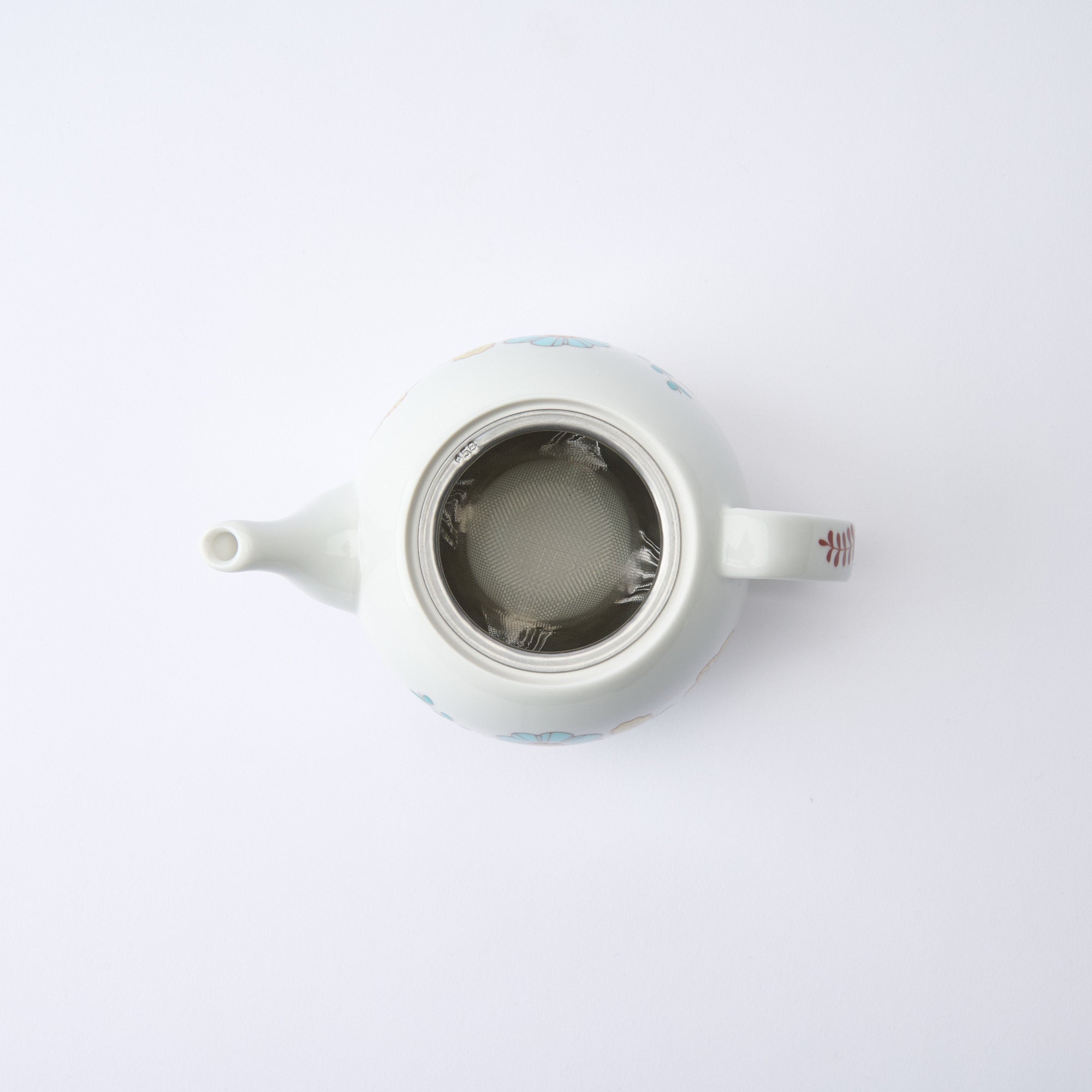 Bird and Blooms Japanese Teapot