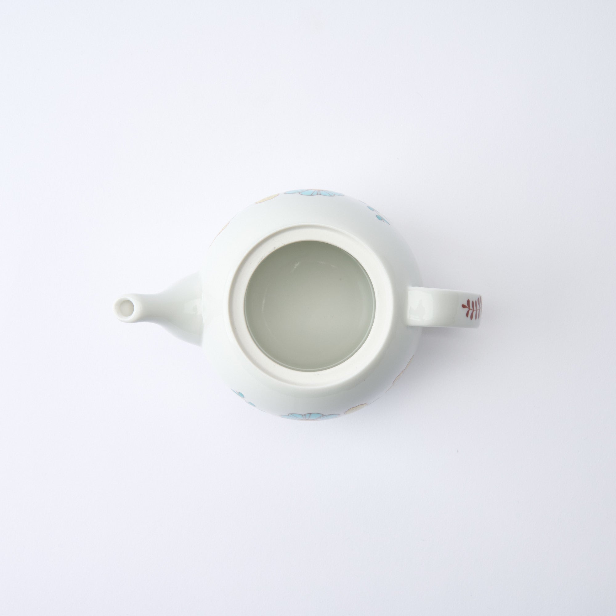 Bird and Blooms Japanese Teapot
