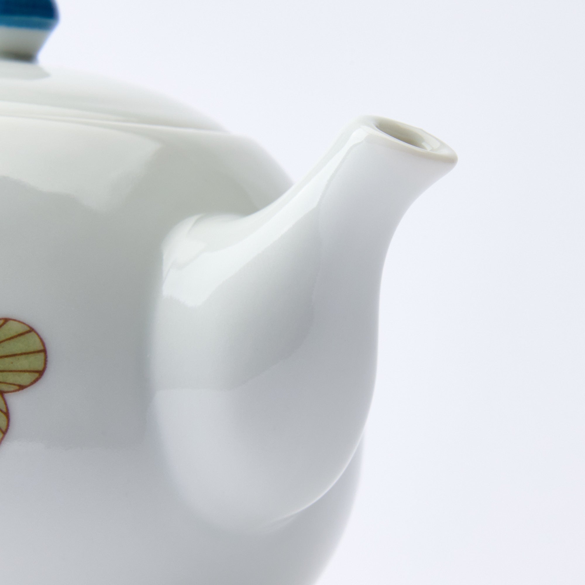 Bird and Blooms Japanese Teapot