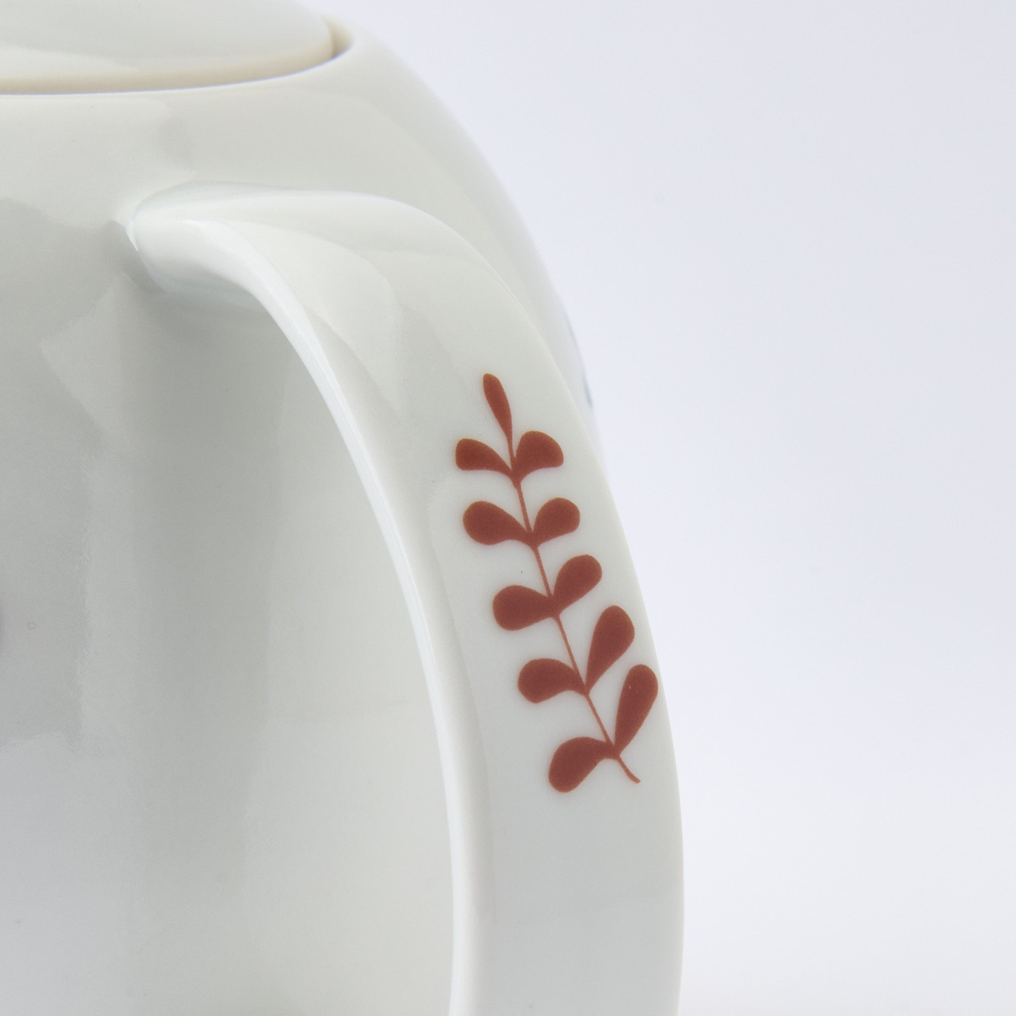Bird and Blooms Japanese Teapot