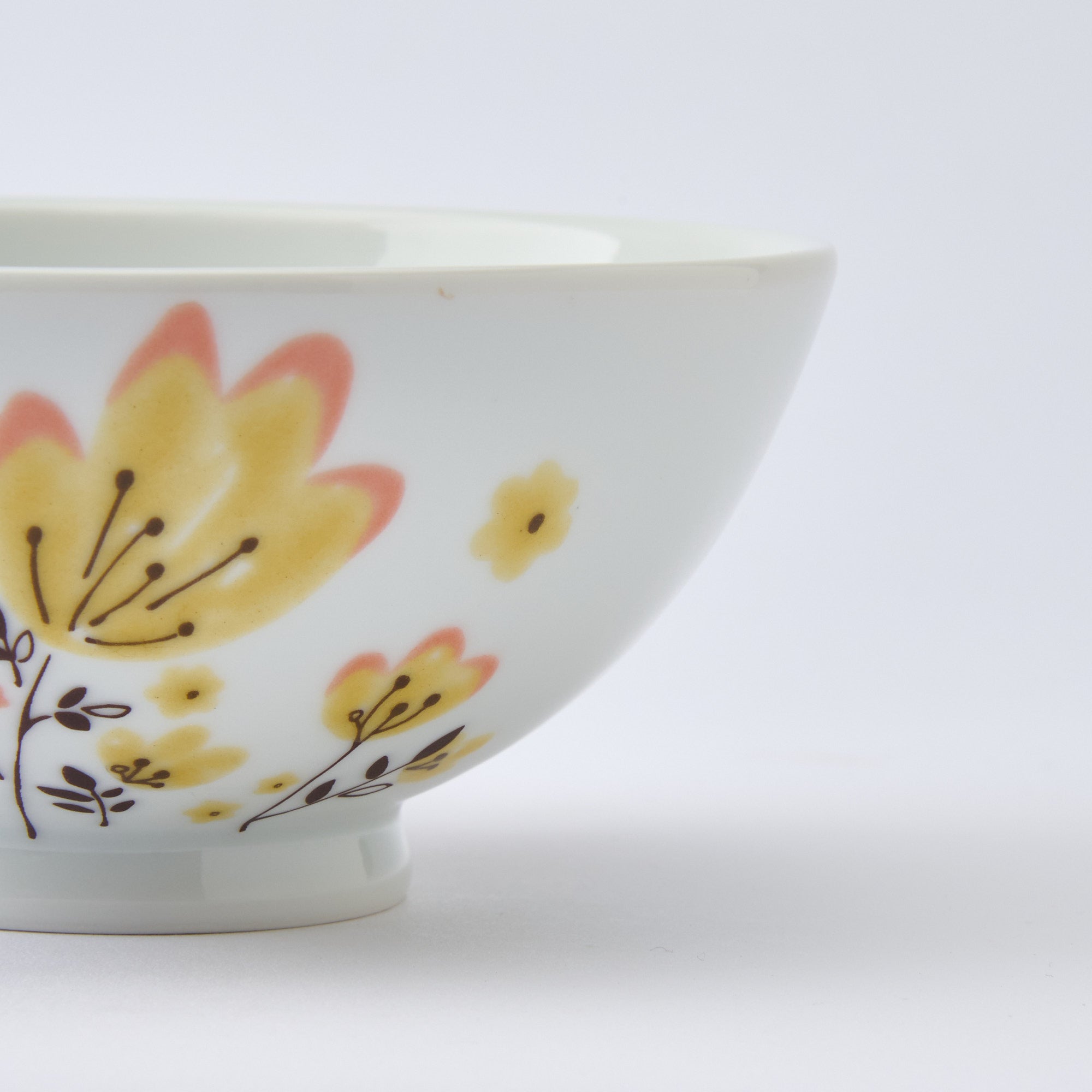 Spring Flowers Japanese Rice Bowl