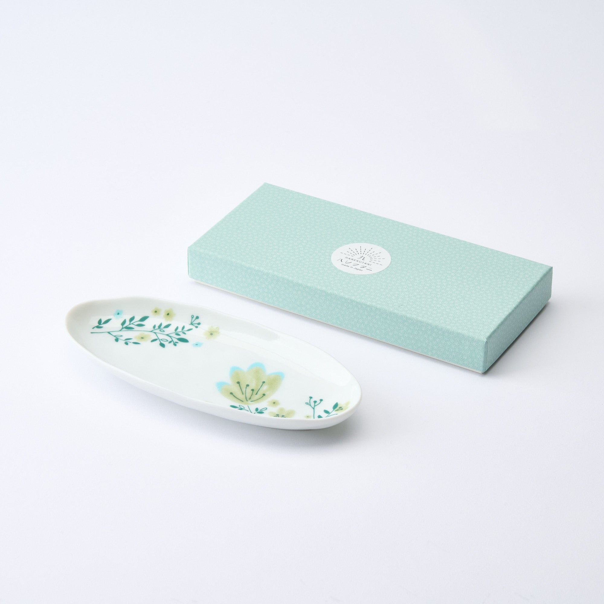 Spring Flowers Oval Side Plate