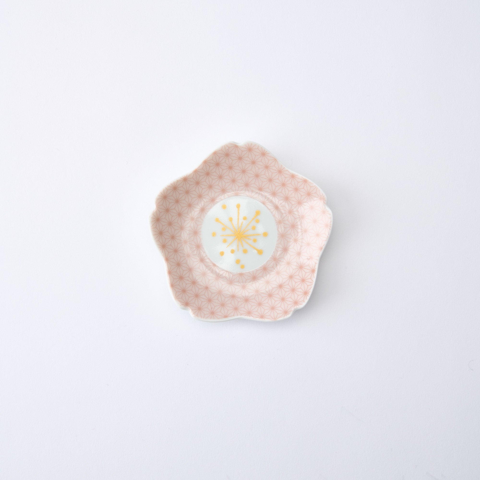 Sakura Shaped Sauce Plate - JAPAN KUTANI SHOP