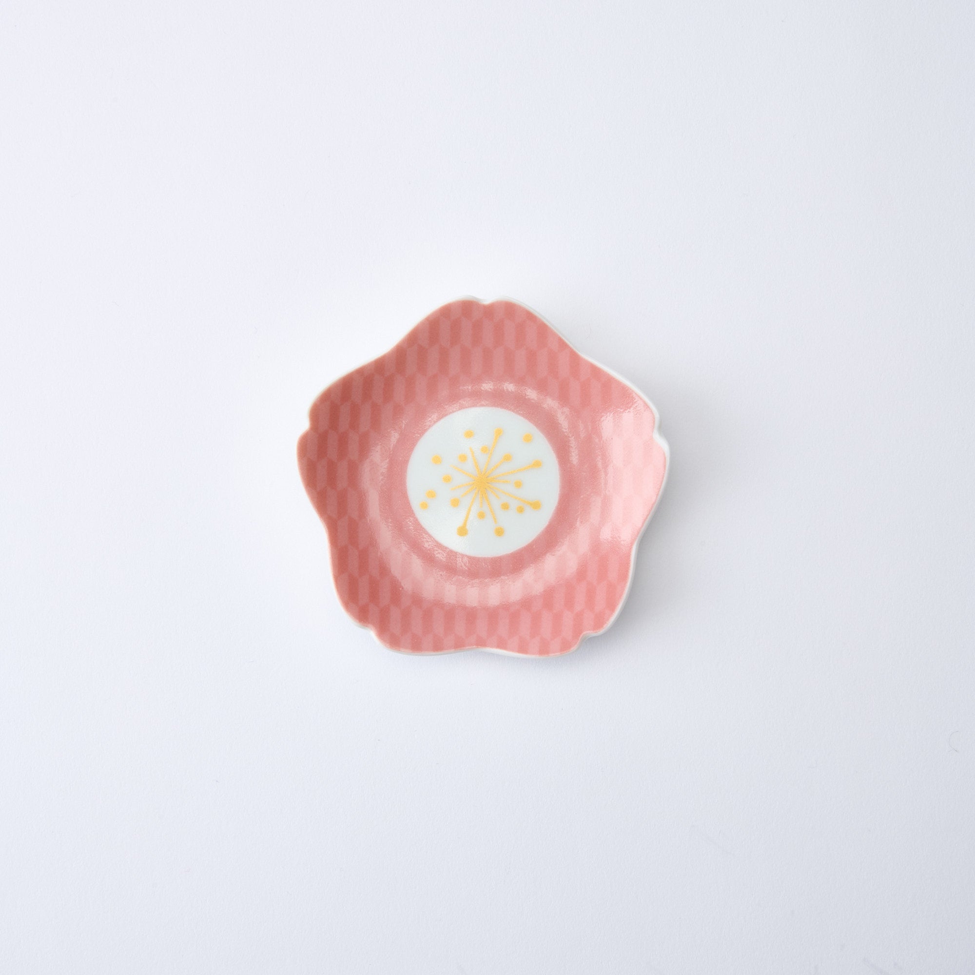 Sakura Shaped Sauce Plate - JAPAN KUTANI SHOP