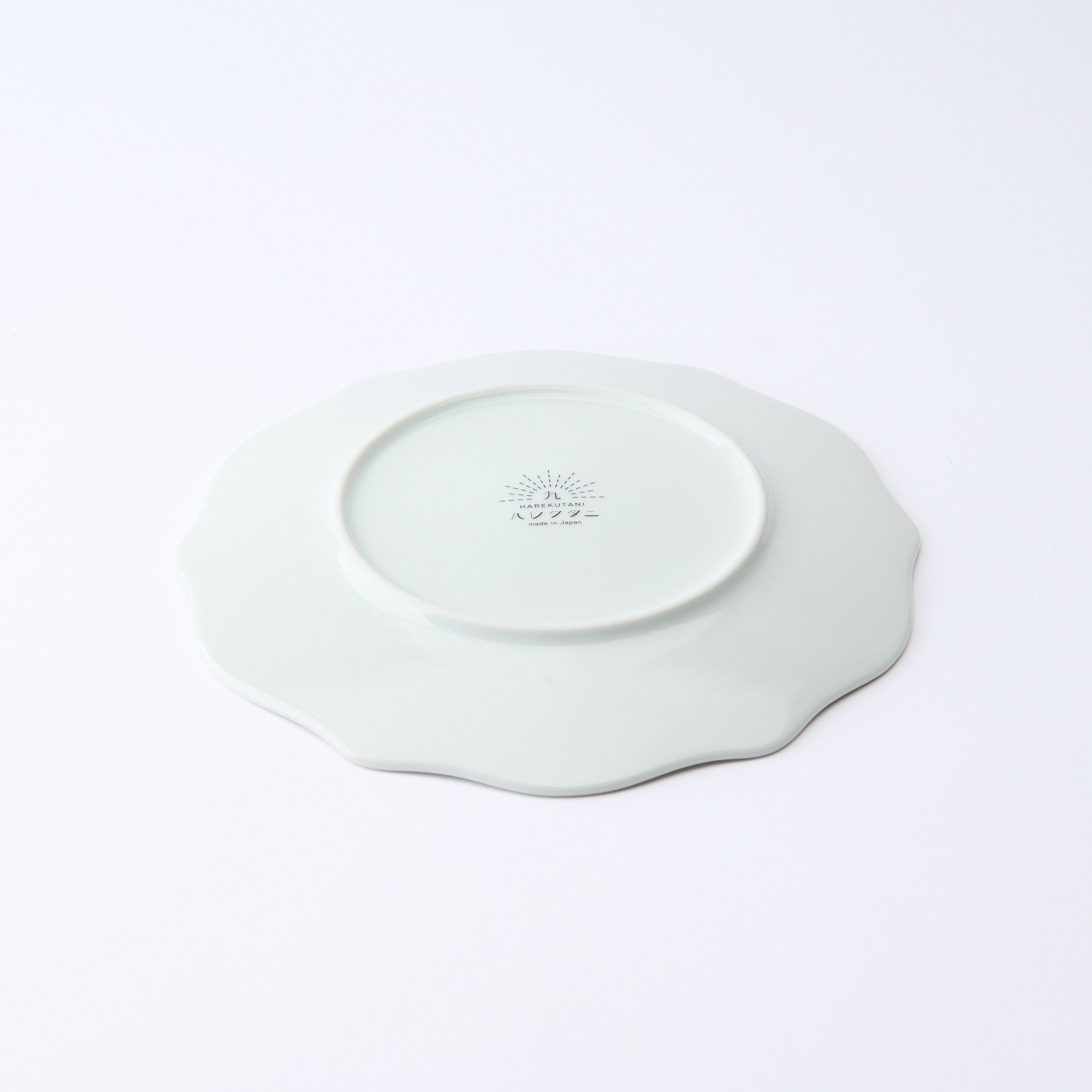 White Snow Crystal Plate Set
