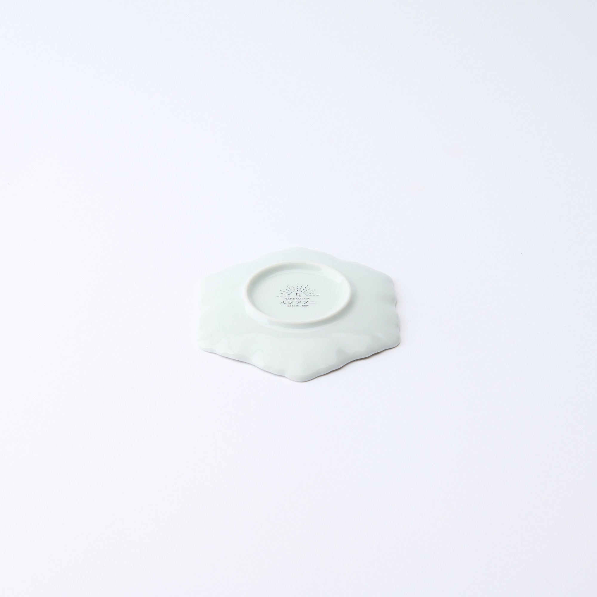 White Snow Crystal Plate Set