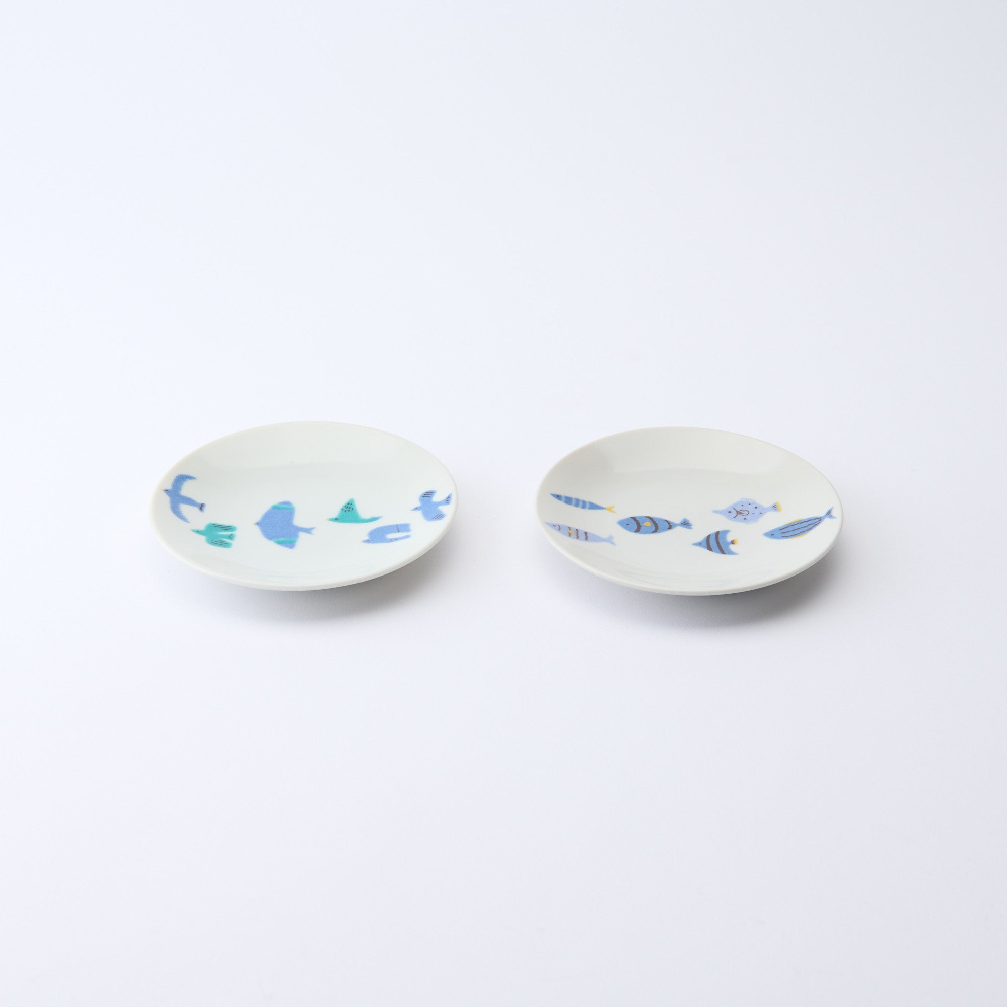 Playful Blue Sauce Plate