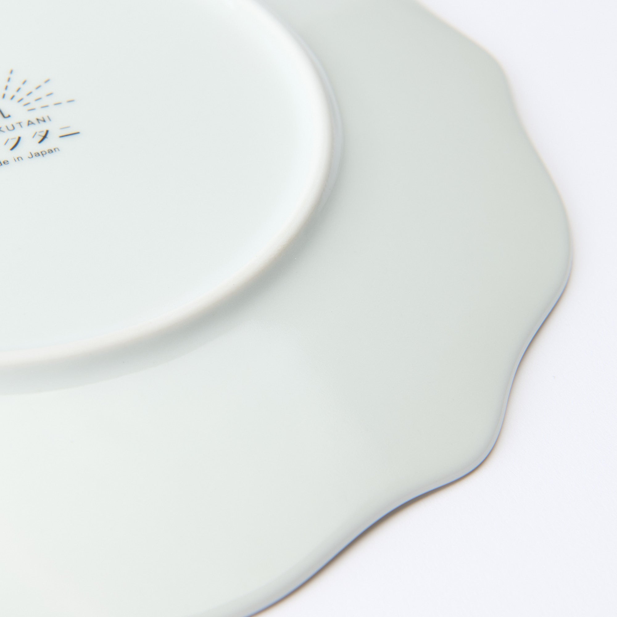Blue Snow Crystal Plate Set