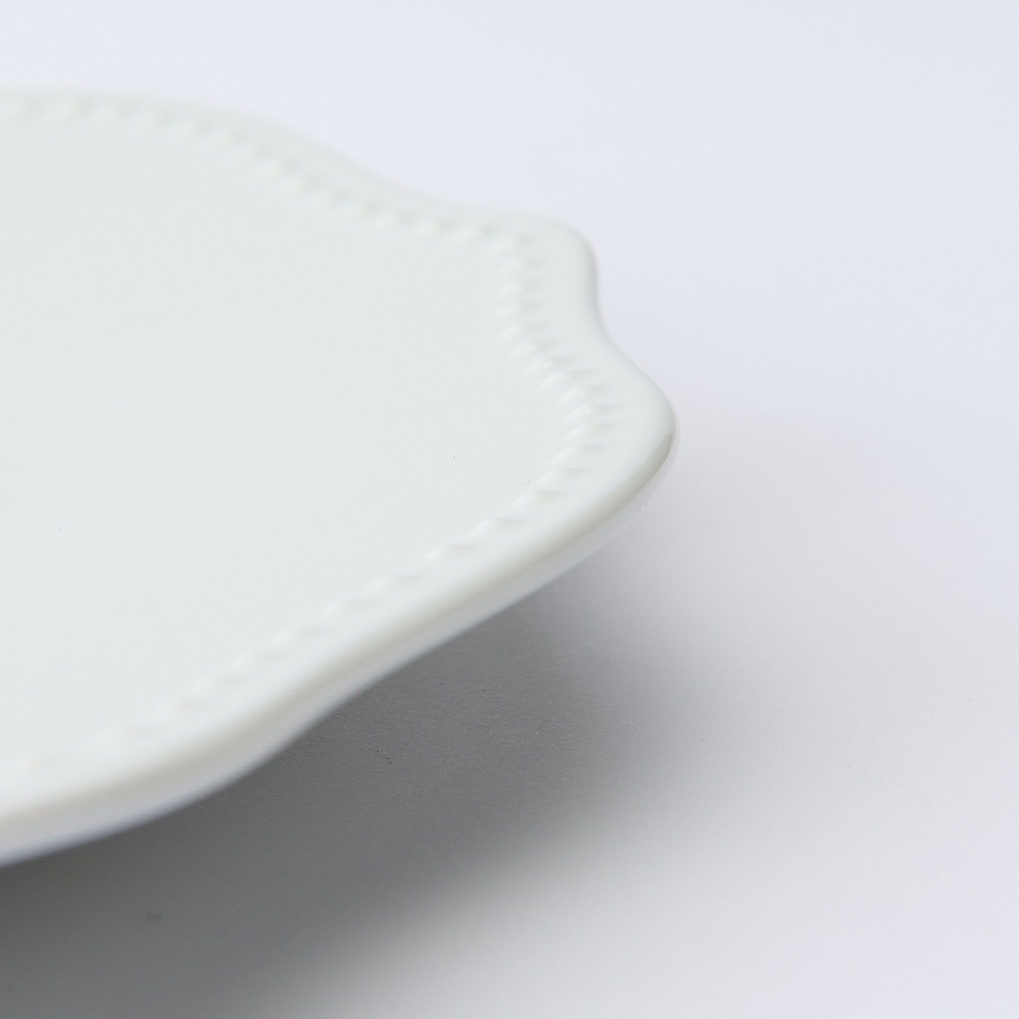 Blue Snow Crystal Plate Set
