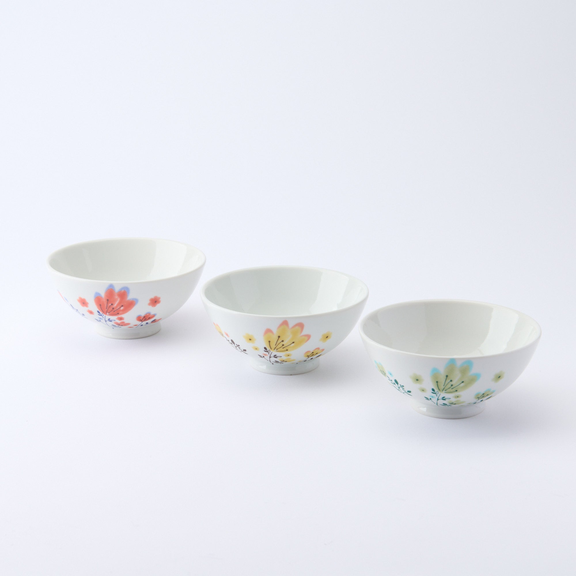 Spring Flowers Japanese Rice Bowl
