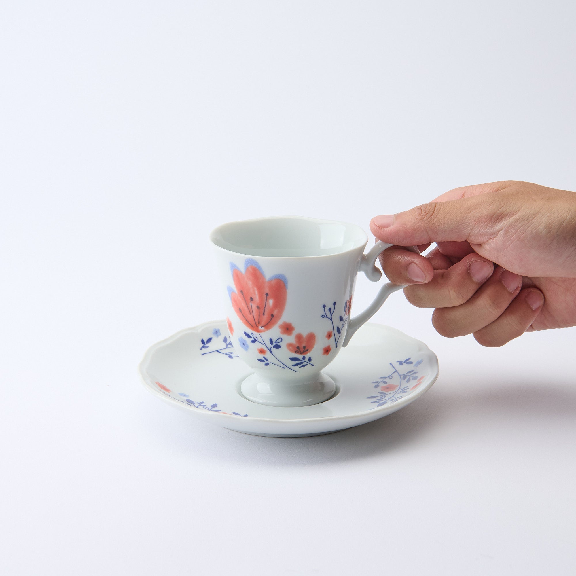 Spring Flowers Cup & Saucer